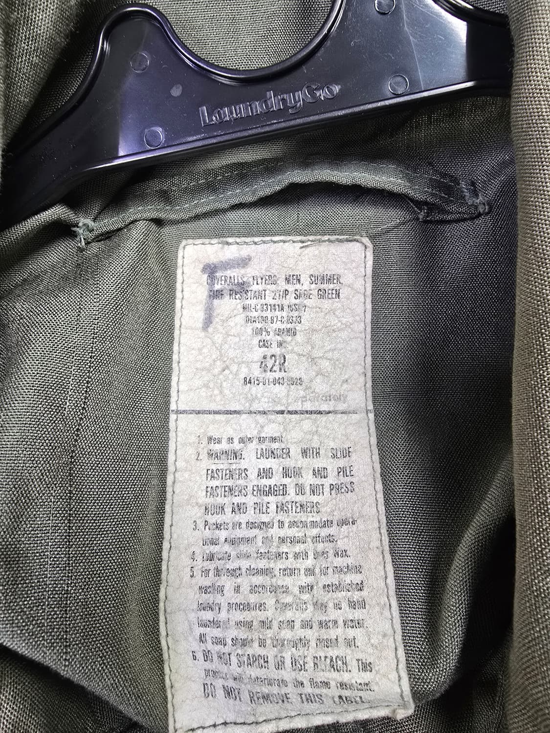 미군 밀리터리 항공 점프수트 (1586) 상품이미지3