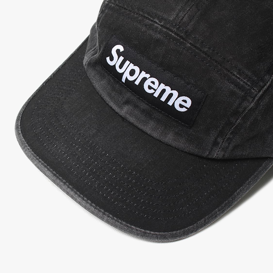  SUPREME "Black Denim Cap" 상품이미지2