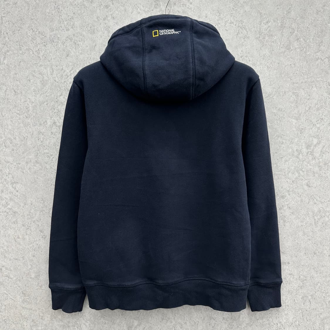 95 내셔널지오그래픽 남자 빅로고 후드티 상품이미지2