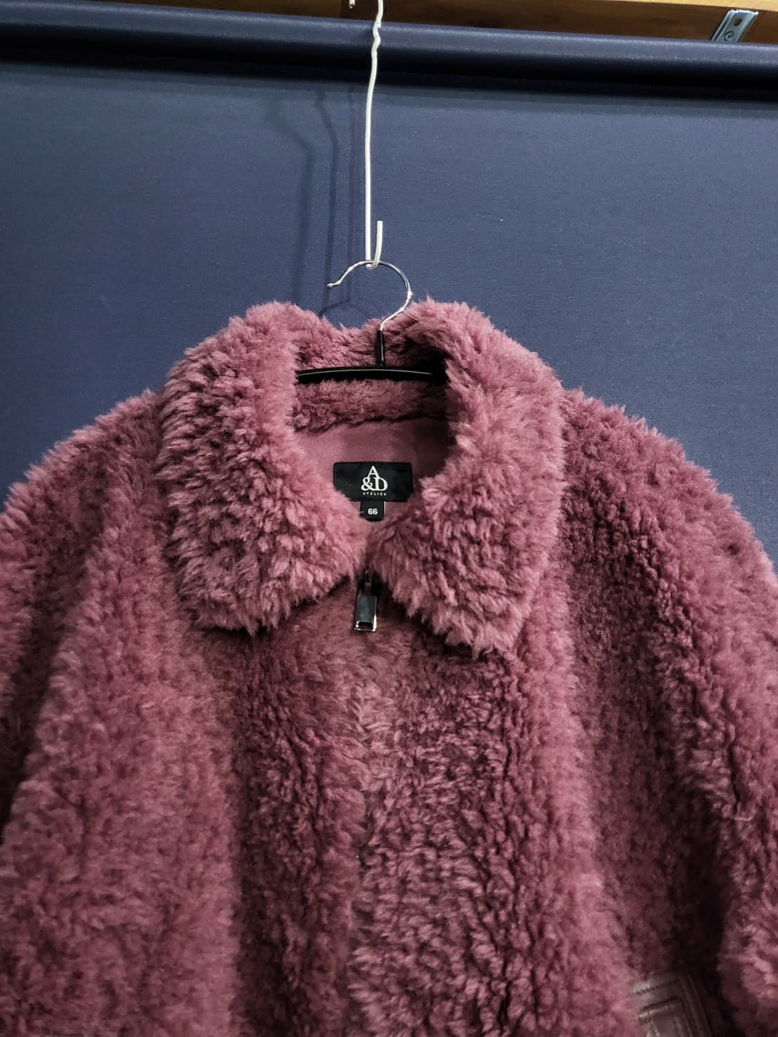 아뜰리에 양모 무스탕 오버핏 상품이미지2