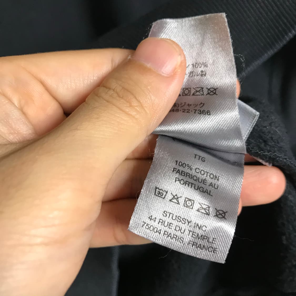 스투시 아워레가시 90s 검정 후드티 상품이미지10