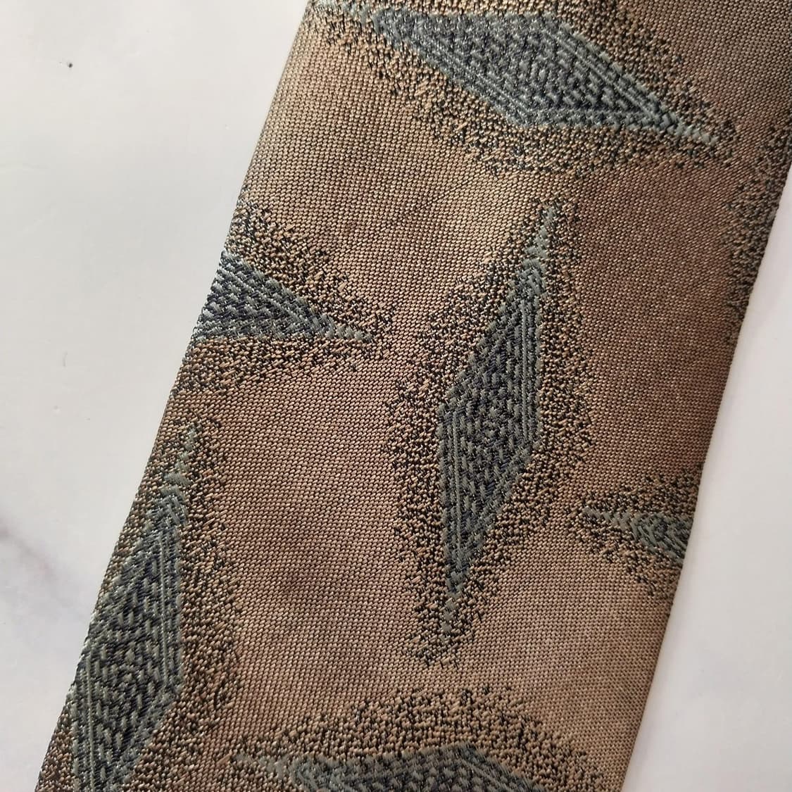 조르지오 아르마니 실크 브라운 패턴 넥타이 9.6cm A등급 K1725
 상품이미지8