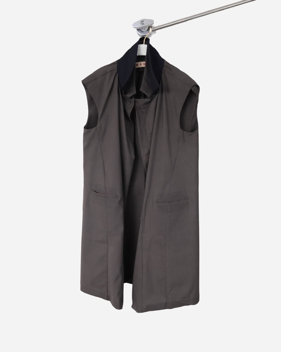 Marni Virgin Wool Sleeveless Coat Dress 상품이미지3