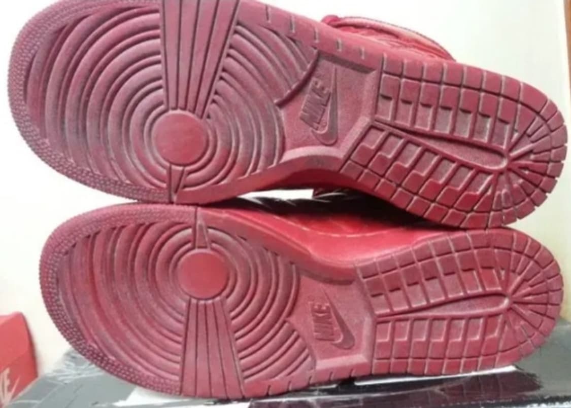 나이키 덩크 하이 슈프림  올림픽 레드  265 상품이미지6