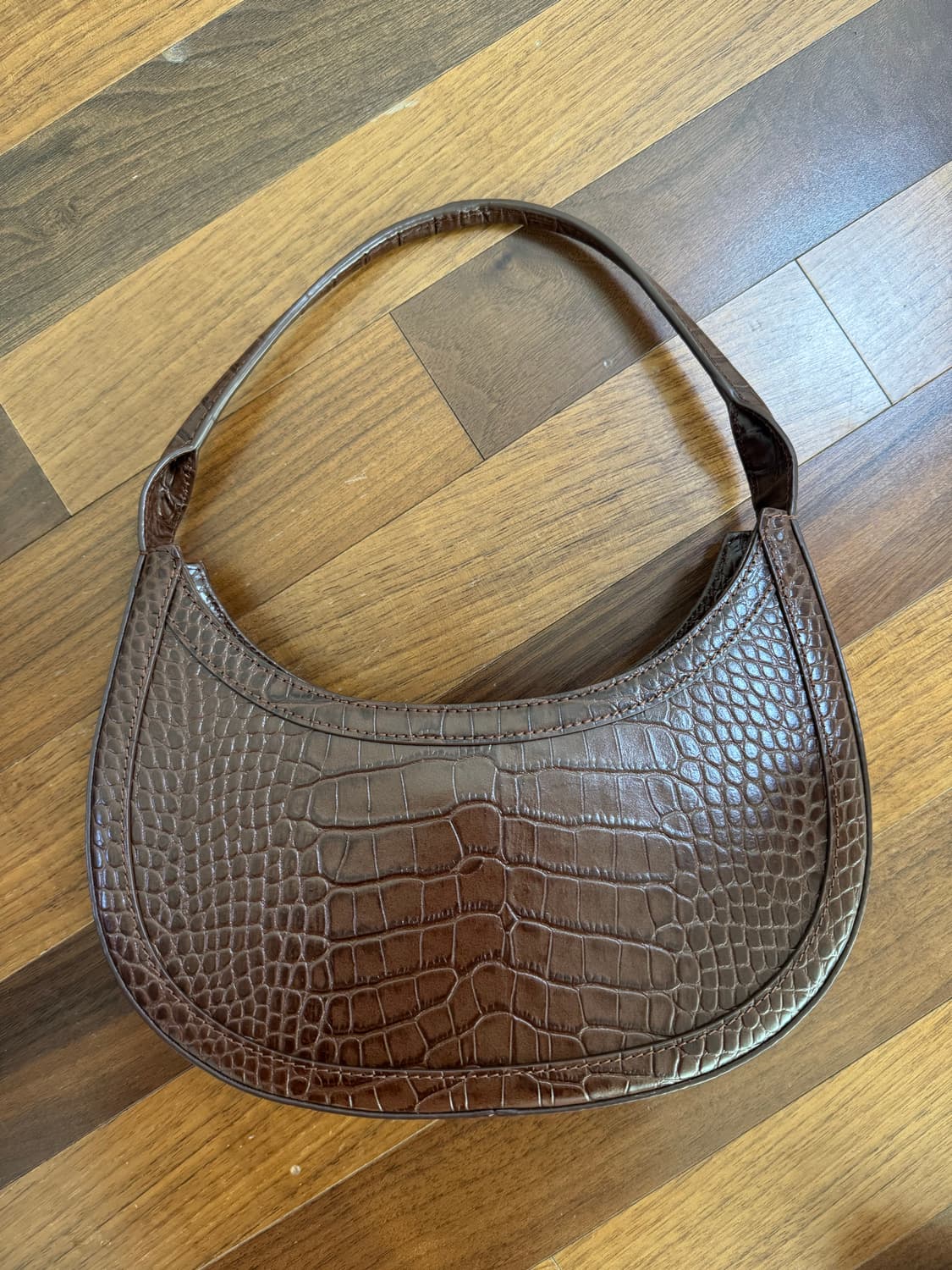 렉토 크록 이펙트 스몰 숄더백 Recto 상품이미지4