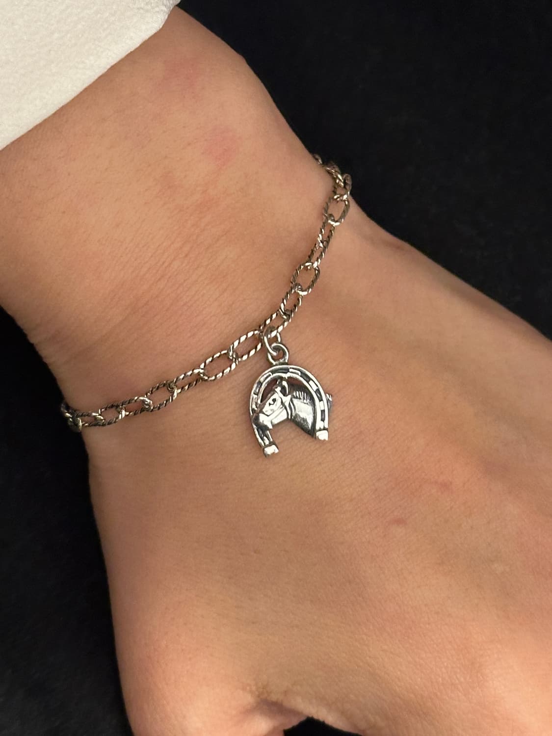 Lucky Horseshoe 925 Silver Bracelet🐎🧲 상품이미지5