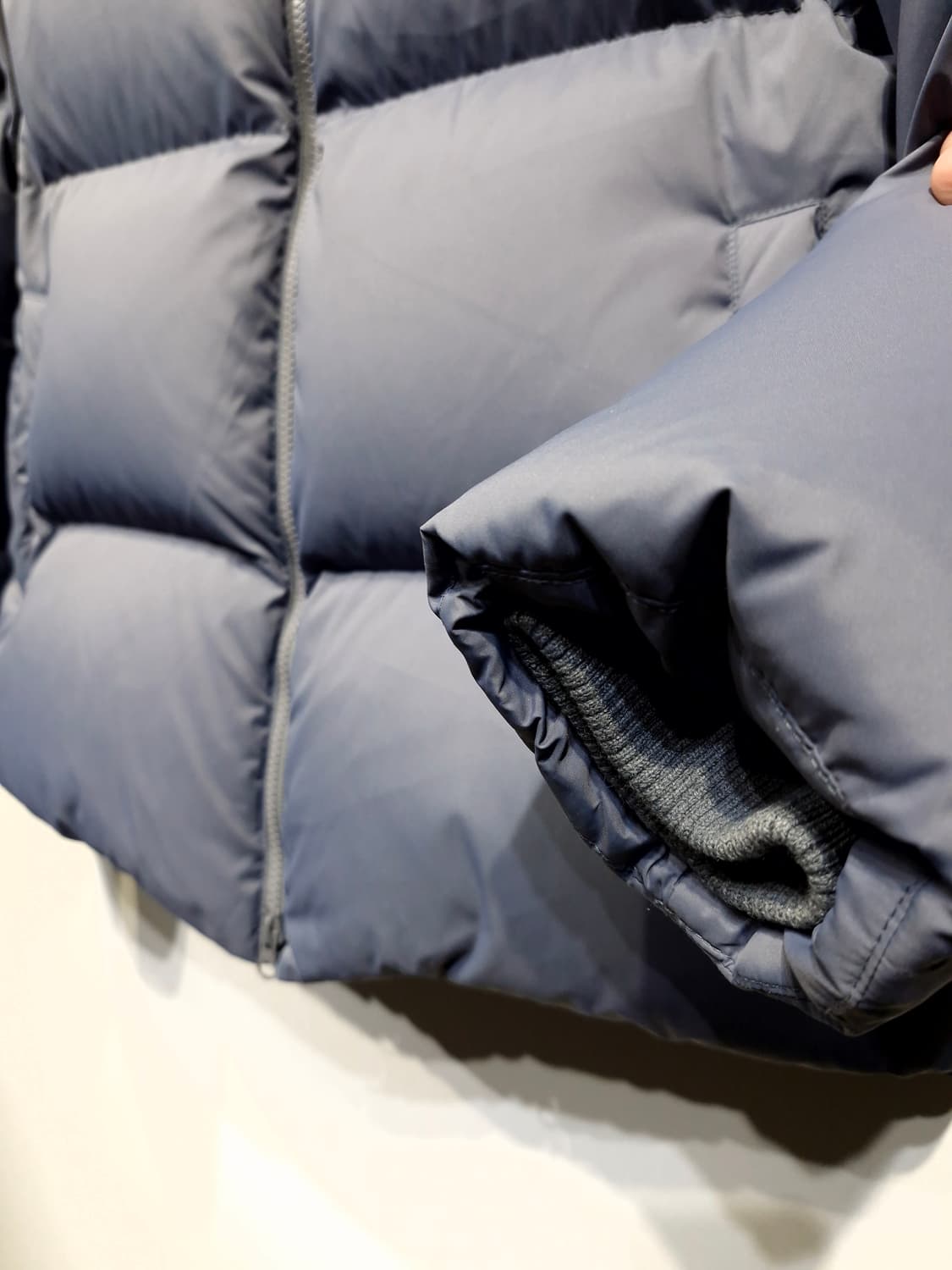 COOR 쿠어 구스다운 숏패딩 블루그레이(M) 상품이미지6