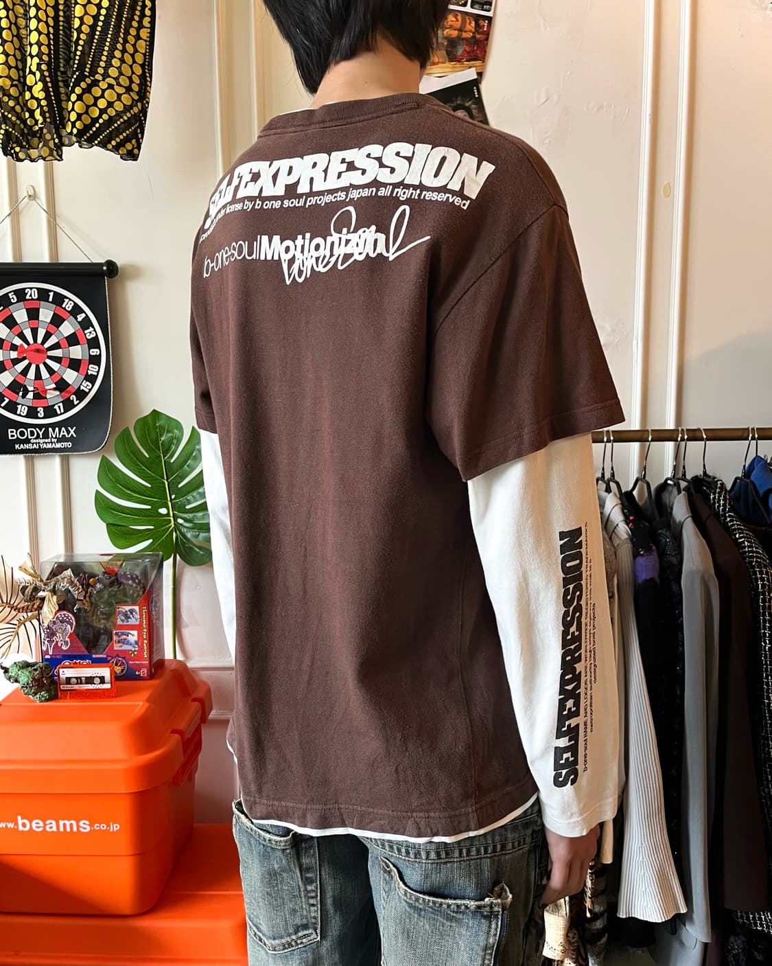 90-00s B-One-Soul Layered Long Sleeve 상품이미지3