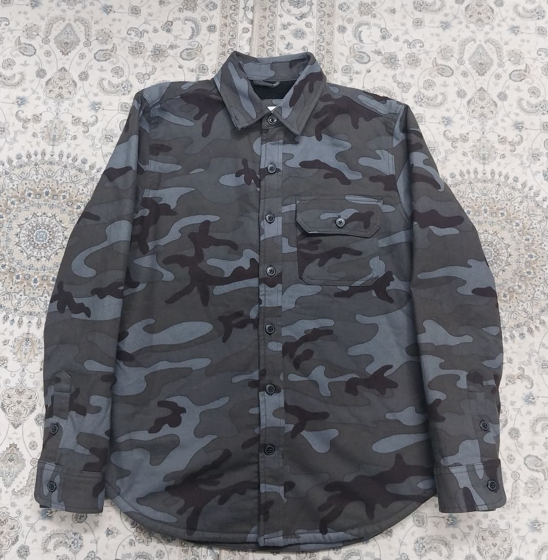 GAP 카모플라쥬 플리스 셔츠 자켓 S (크게나옴) (100-103) 상품이미지1