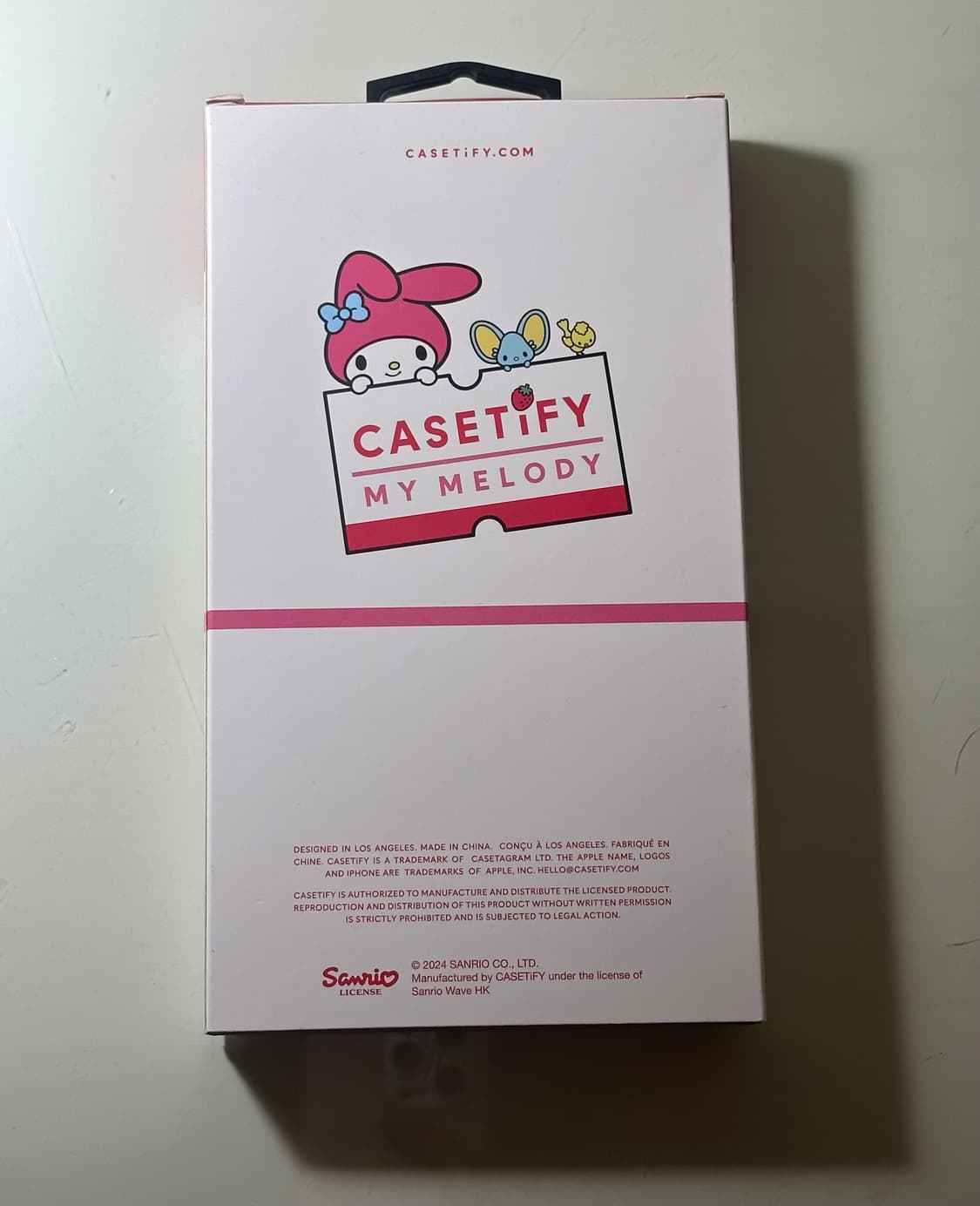 아이폰 14프로 케이스티파이 마이멜로디 딸기산도 상품이미지2