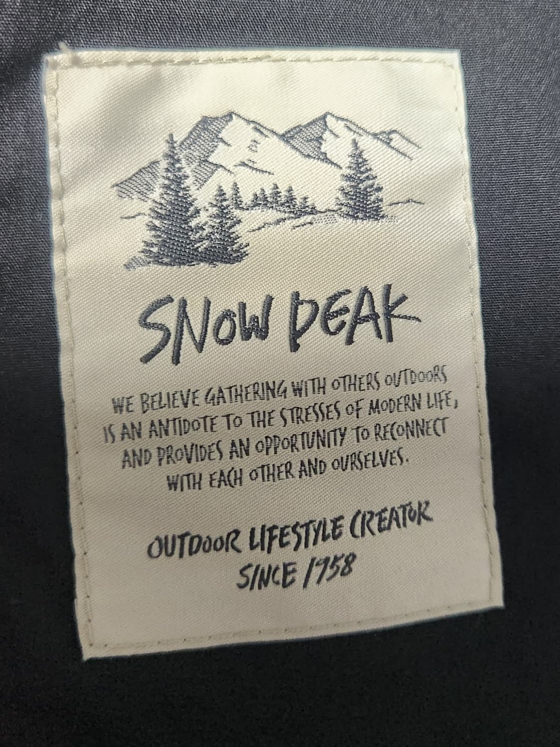 스노우피크 남여공용 클랜드 자켓 90 상품이미지5