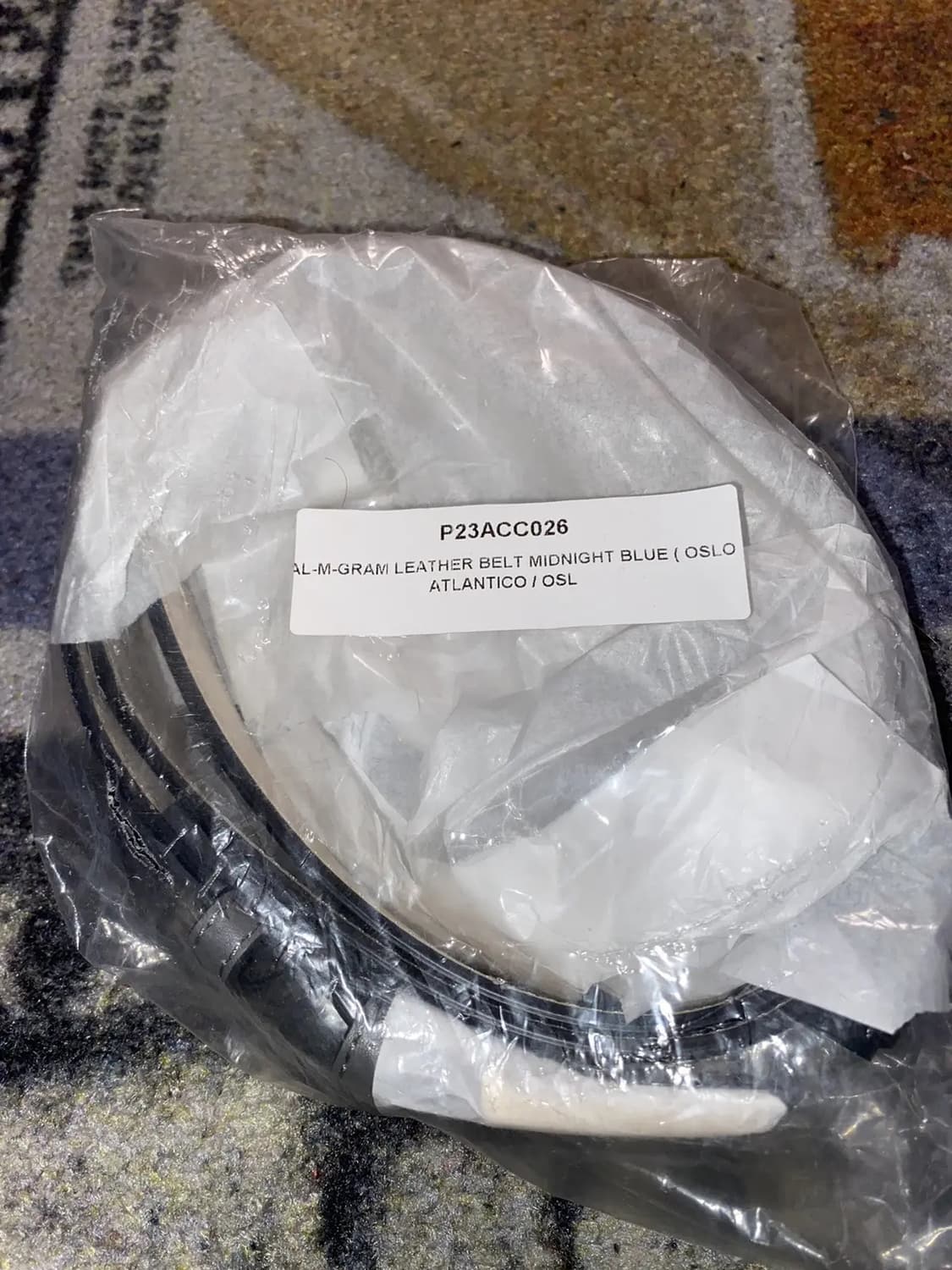 팔라스 PAL-M-Gram 가죽 벨트 미드나잇 블루 상품이미지2