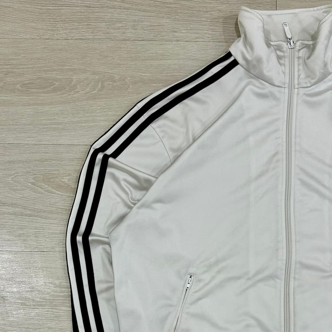 【인기】 아디다스 구형파이어버드 흰검 화이트 트랙탑 져지 115 3XL 상품이미지3
