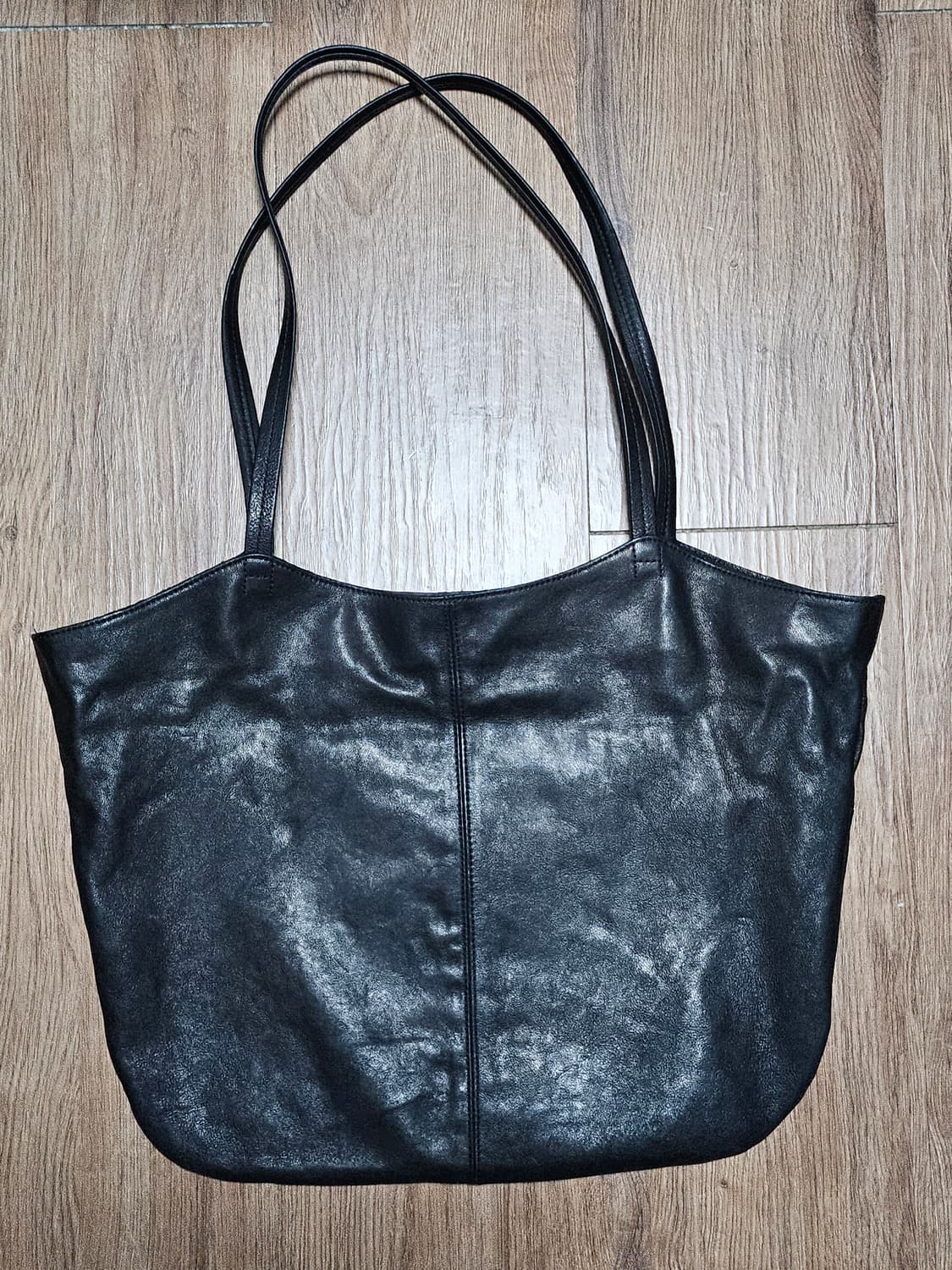 HATCHINGROOM web tote lambskin black 상품이미지3
