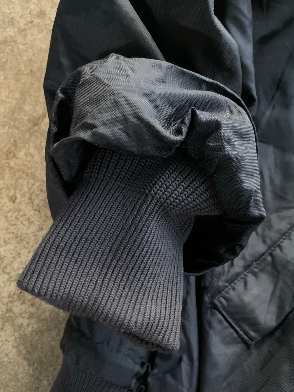 2000s 미 해군 니트릴 코팅 쉽보드 자켓 상품이미지4