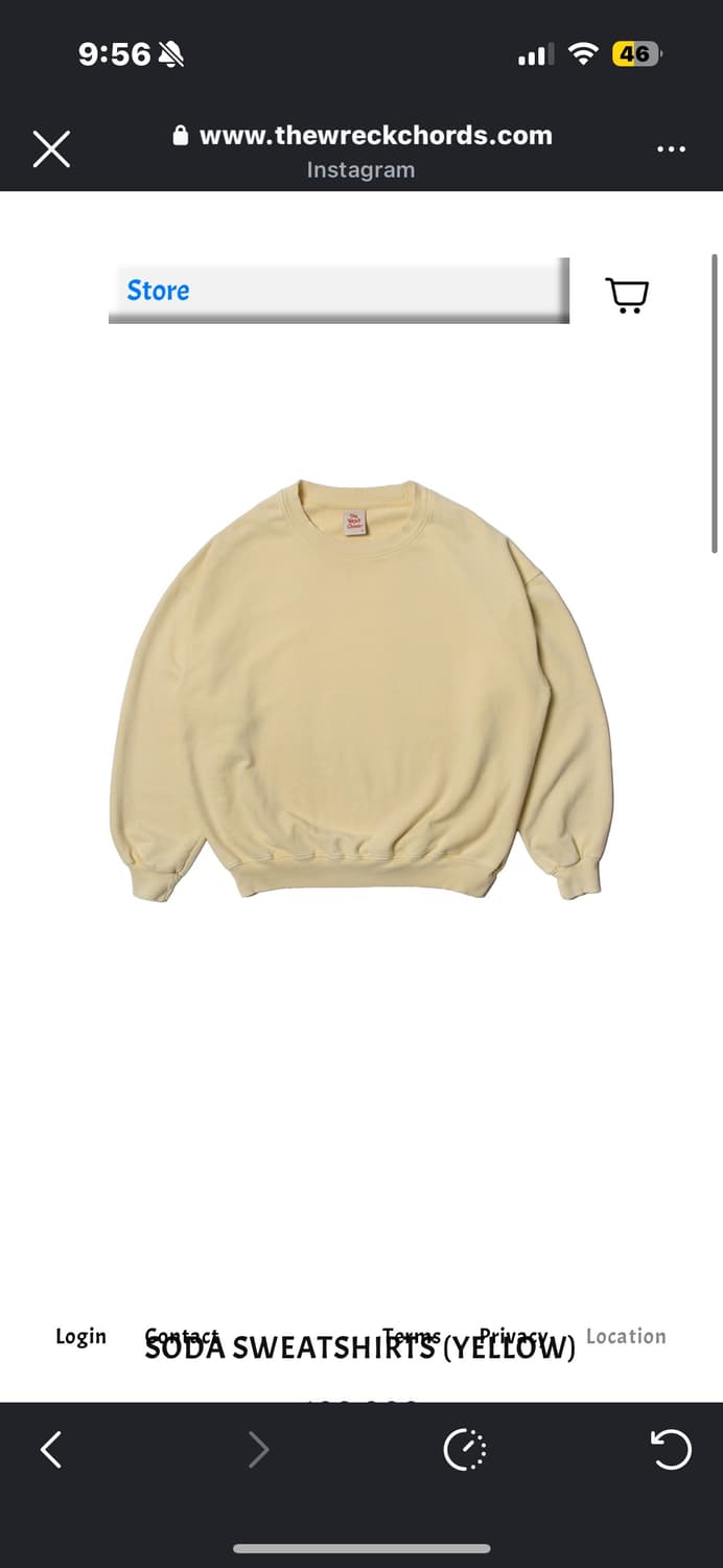 뤡코즈 소다스웻 1사이즈 상품이미지1