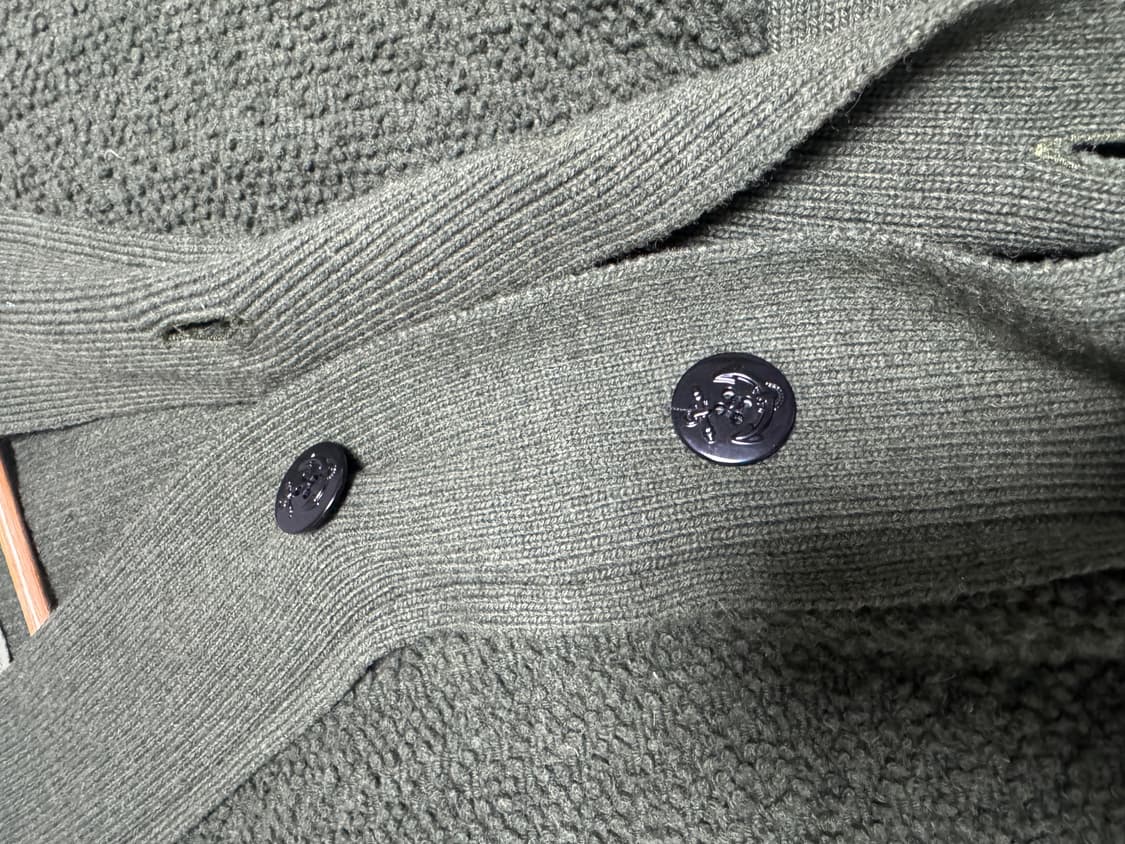 SACAI 사카이 20aw 믹스 울 패턴 가디건 상품이미지6