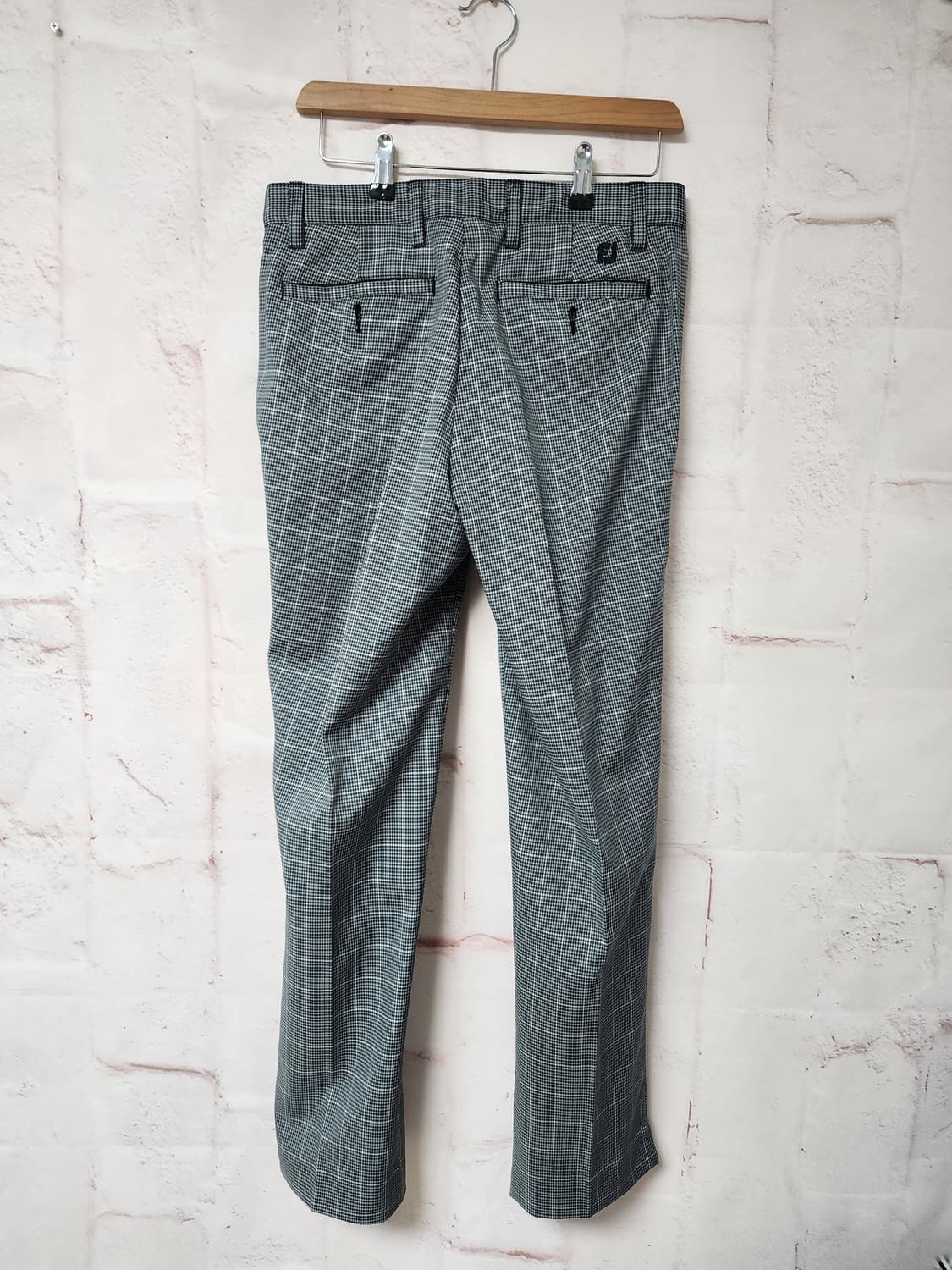 풋조이 체크무늬 골프 슬랙스 팬츠 상품이미지4