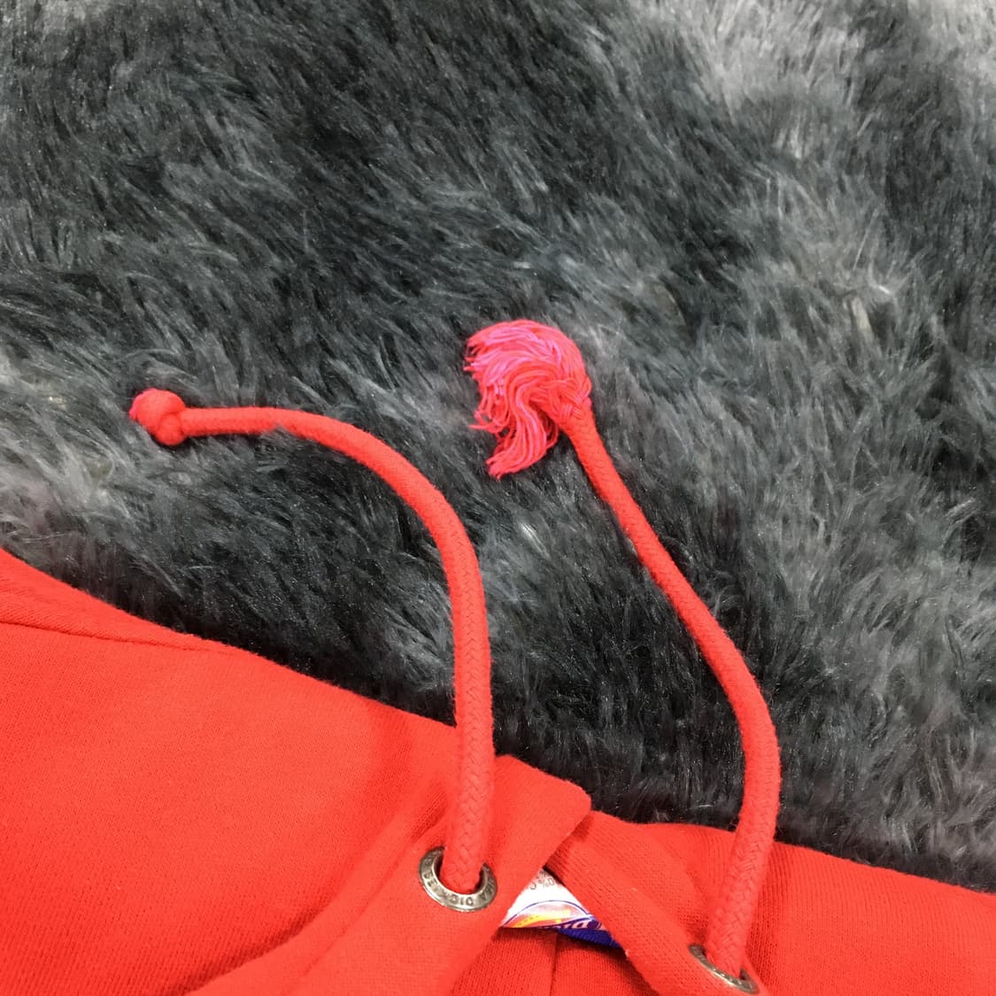 투티/0260 디키즈 후드티 스포티 레드 기모 프린팅 로고 상품이미지9