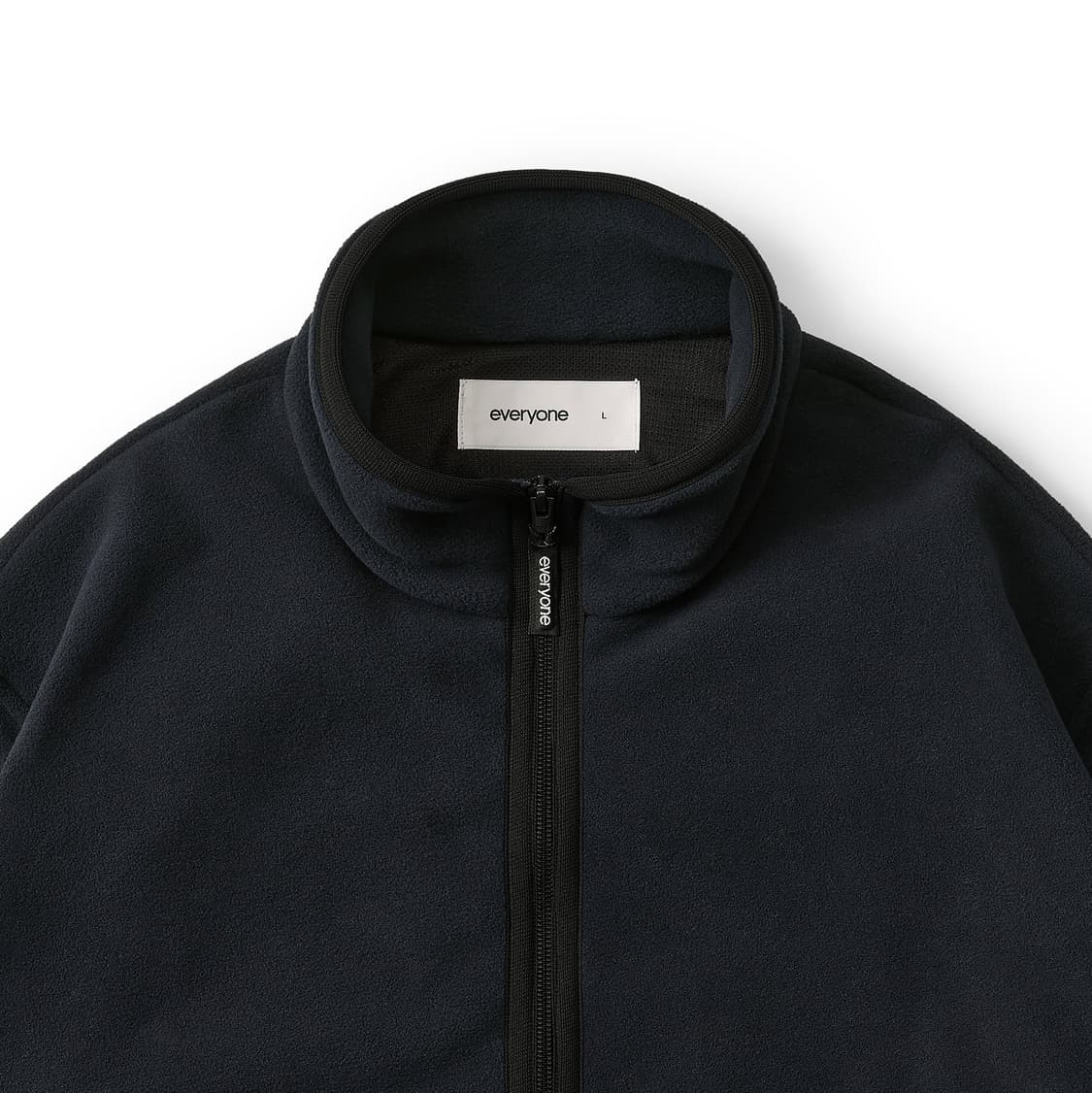 [XL] 에브리원 도쿄 프리마토프 바이오 플리스 집업 블랙 상품이미지2