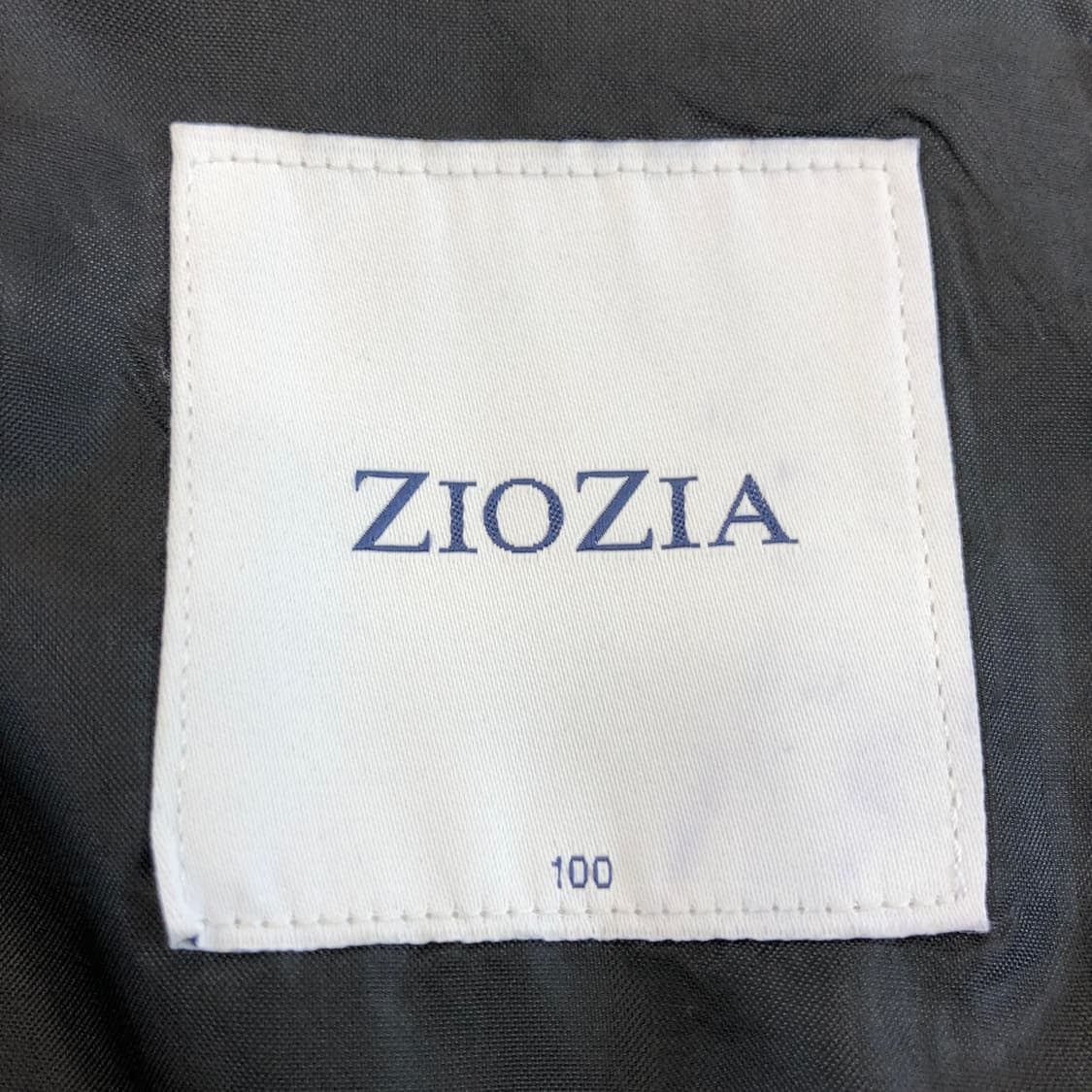 지오지아 코튼혼방 경량 블랙자켓 100 상품이미지7