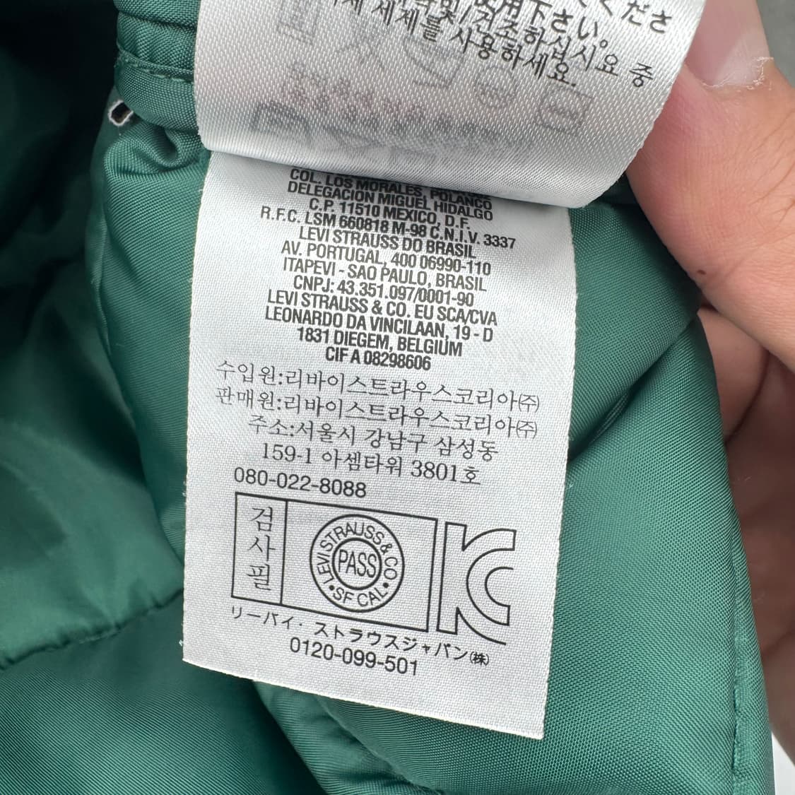 리바이스 웨스턴 퀼팅 자켓  상품이미지7