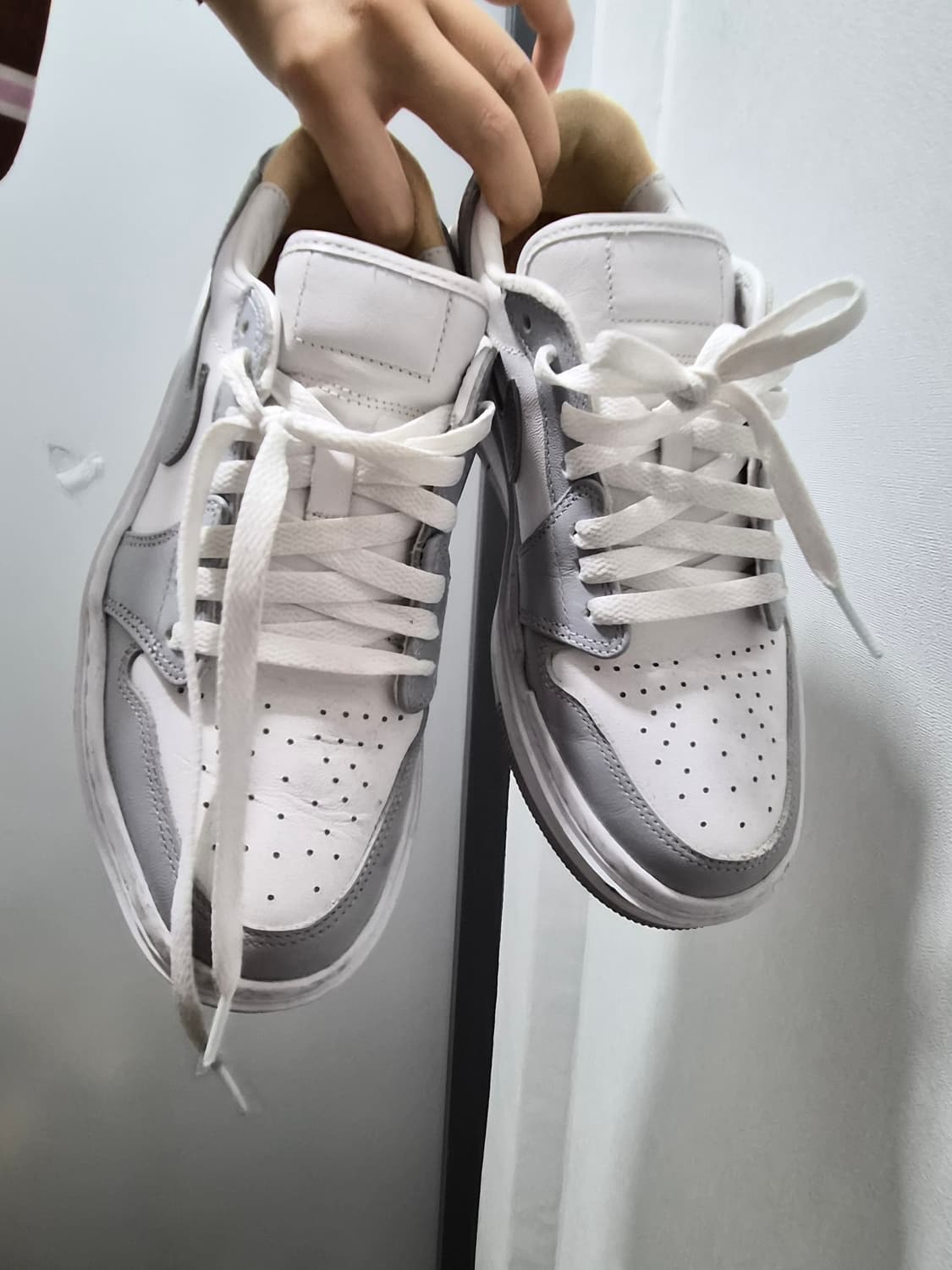 나이키 조던 1 엘리베이트 로우 울프그레이 상품이미지4