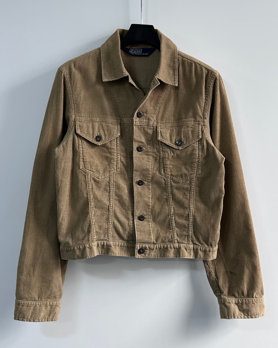 폴로 베이지 코듀로이 트러커 자켓 (va.95) 상품이미지1