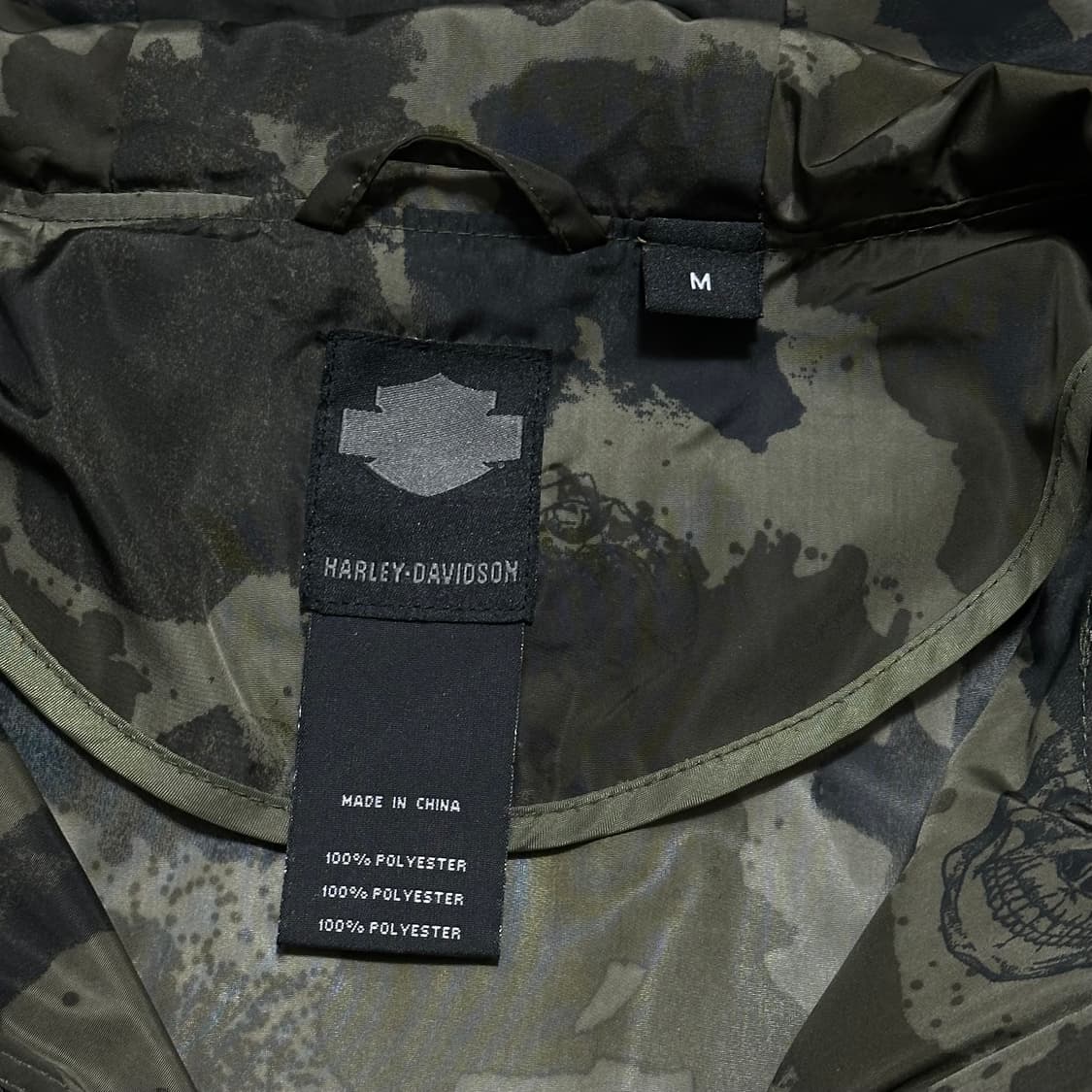 할리데이비슨 스컬카모 바람막이 상품이미지4