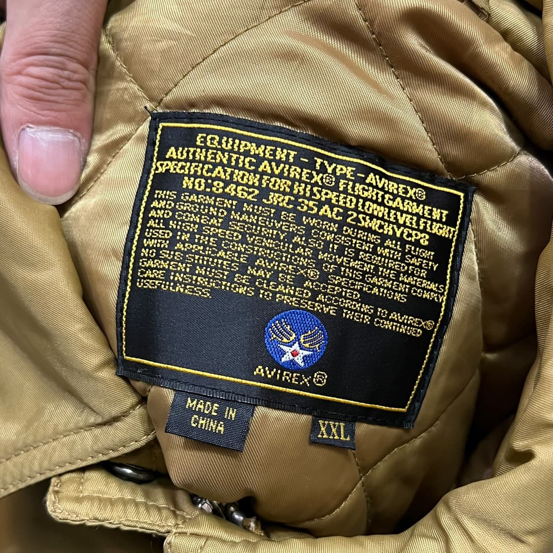  아비렉스 자수로고 점퍼 y13864 상품이미지6