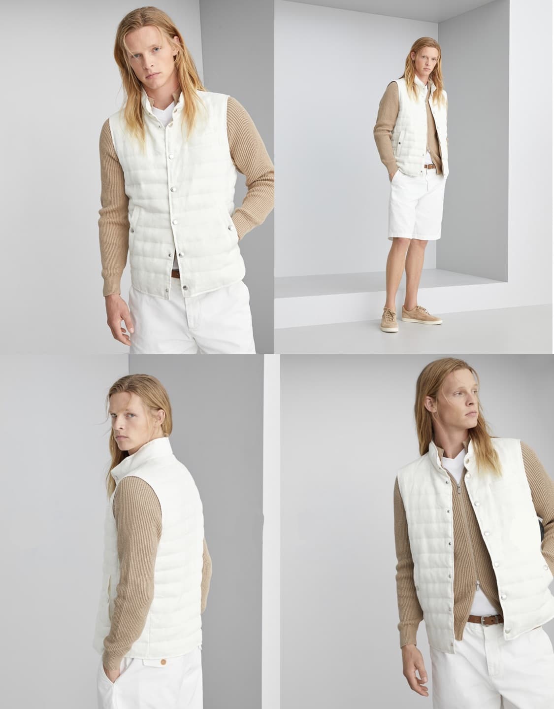 브루넬로 쿠치넬리 / 신상 구스패딩 조끼 / XL 105 이상 (새상품) 상품이미지6