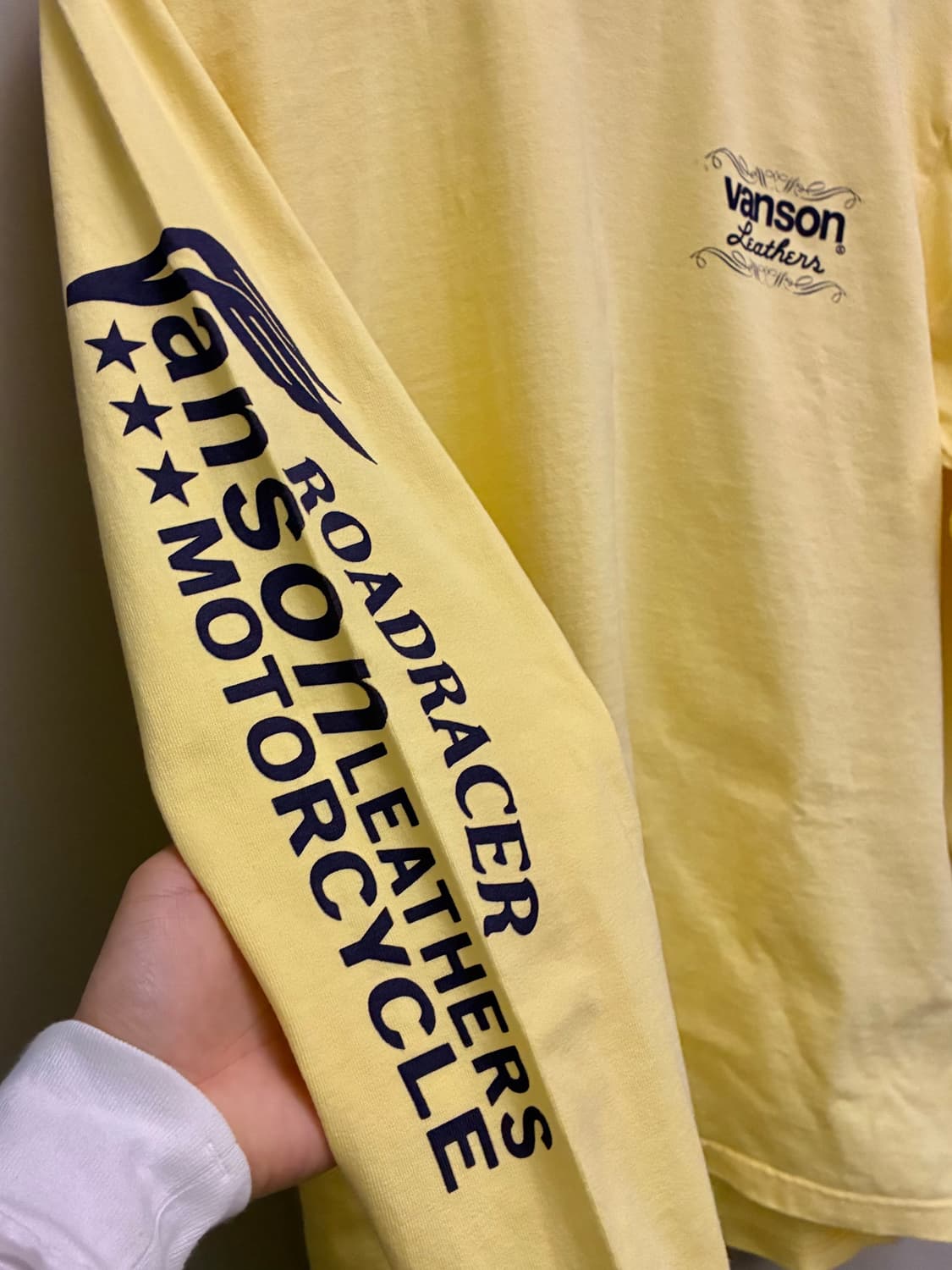 (L/100)Vanson 밴슨 로드레이서 모터사이클 롱슬리브 티셔츠 상품이미지7