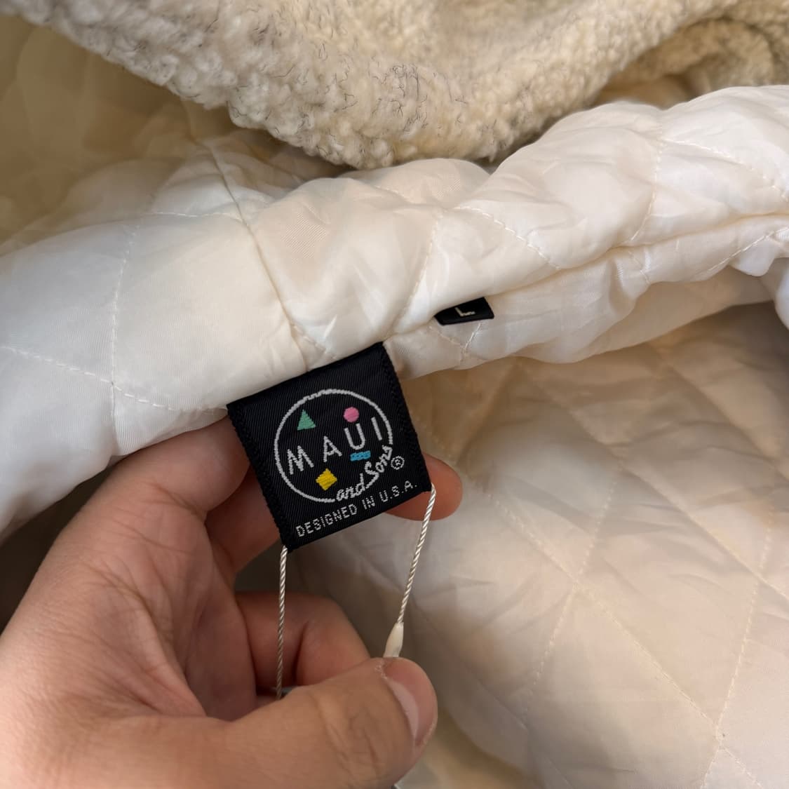 MAUI AND SONS 플리스 오버사이즈 자켓 L XL 상품이미지7