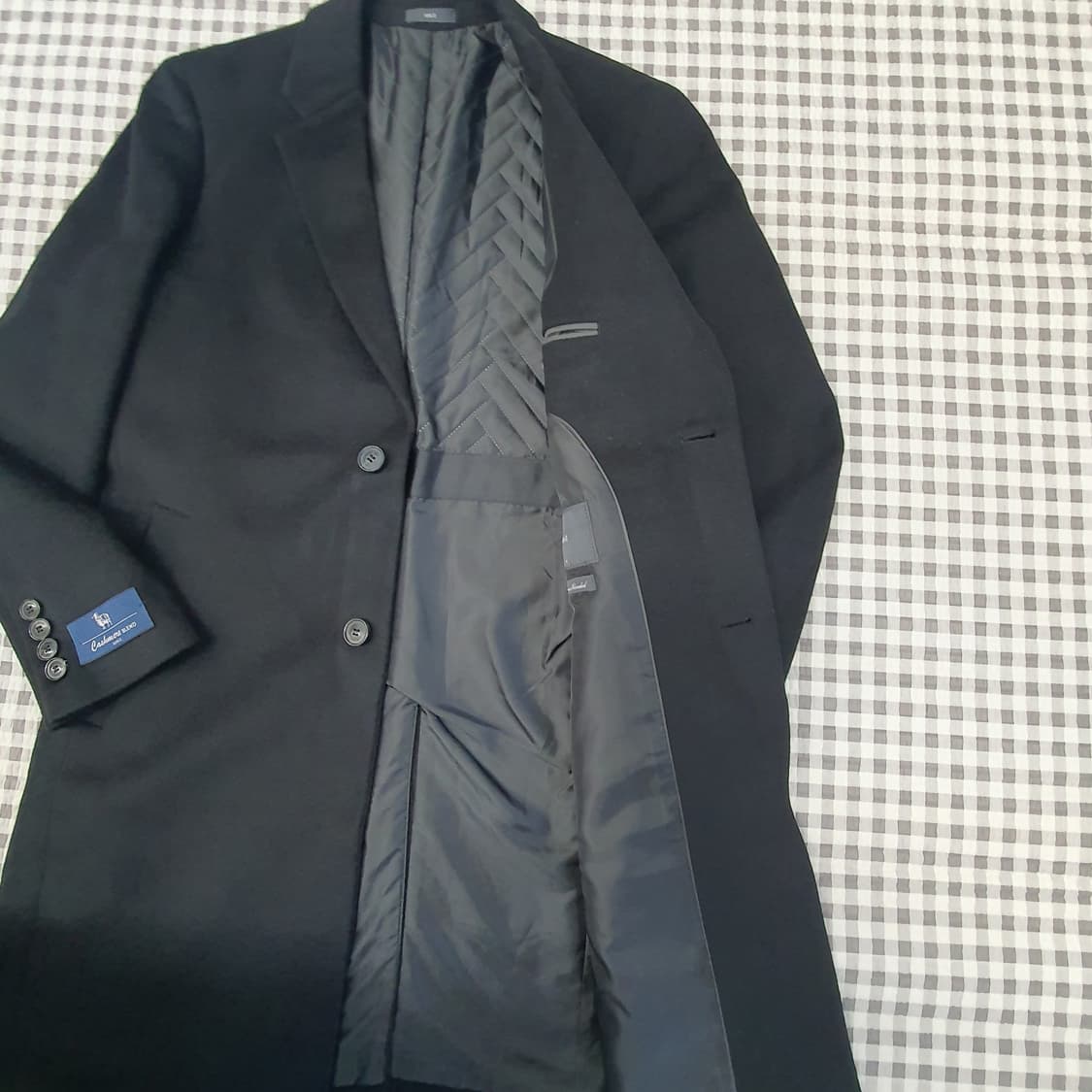 앤드지 울 캐시미어 코트 자켓 남자95 상품이미지4