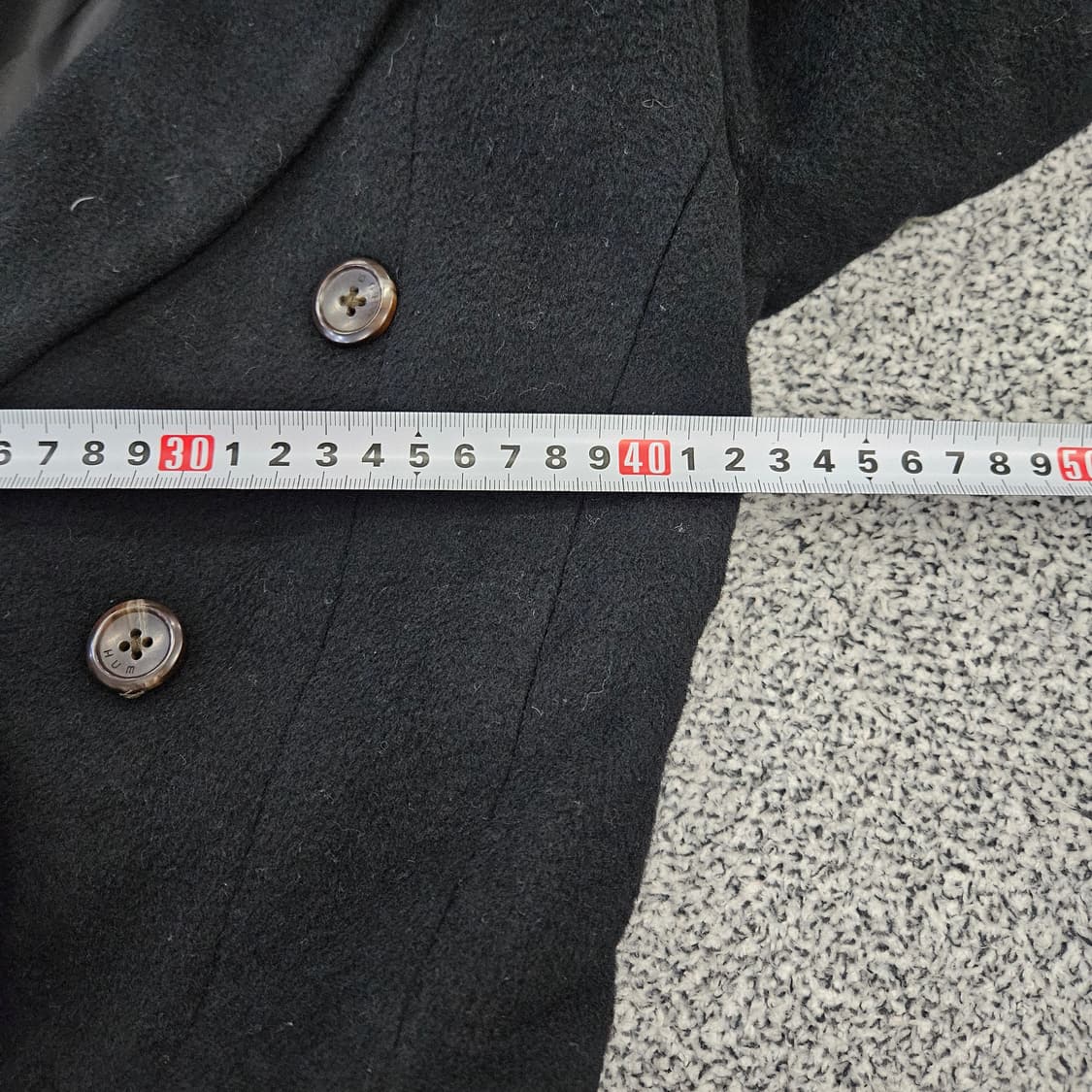 [85-93-160] HUM 여성 더블버튼 모직 반코트  0102YH1 상품이미지6