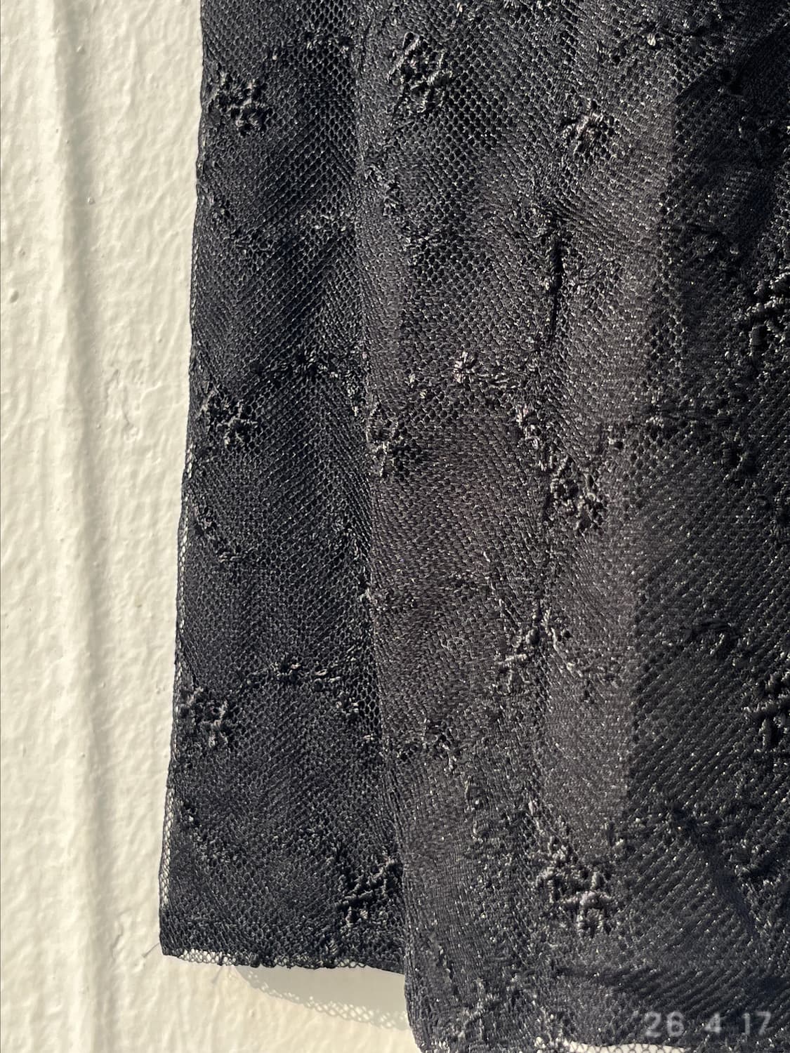 Lace Black Skirt 레이스 블랙 스커트 상품이미지4