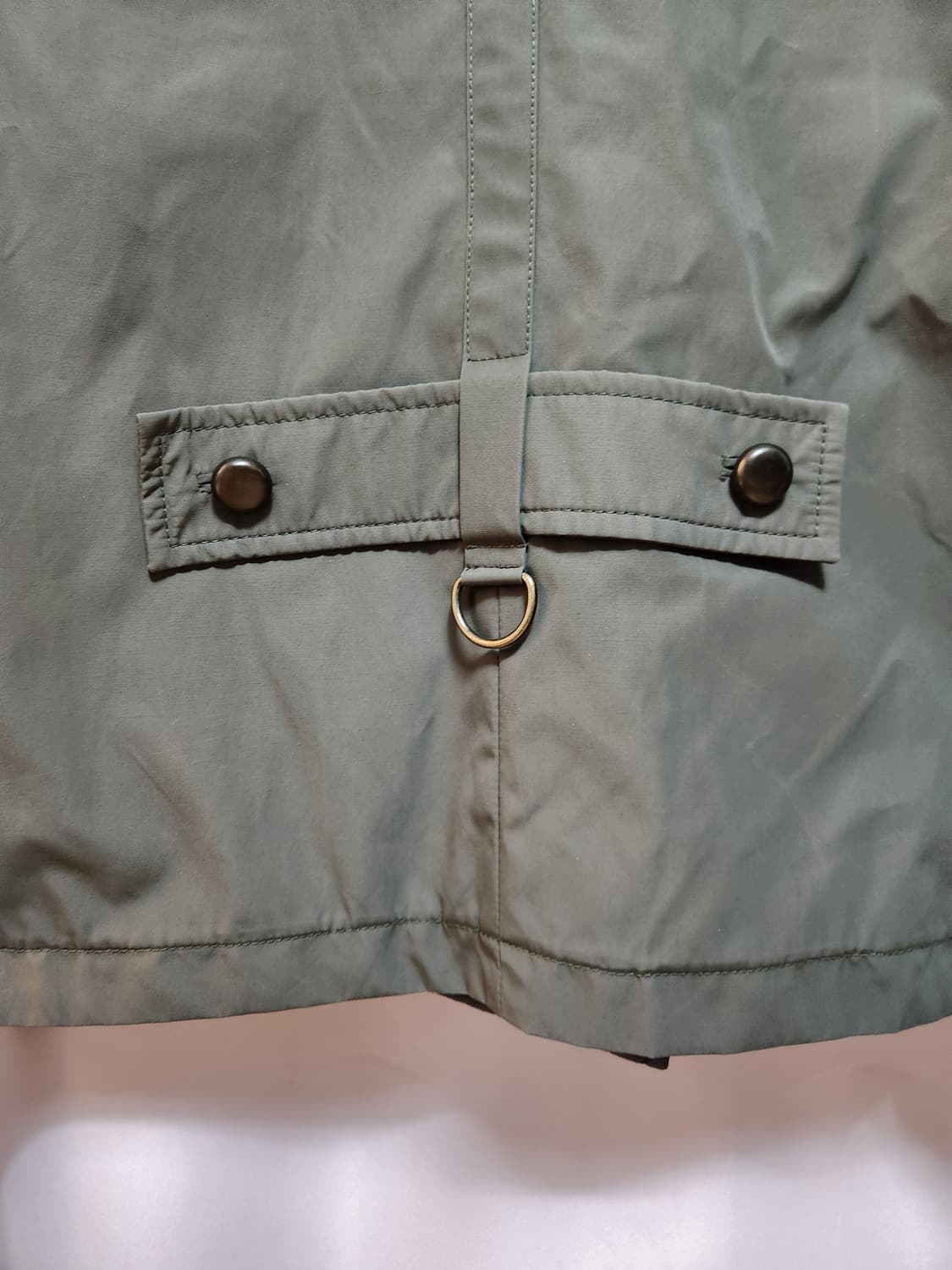 zarina 토끼털 카키색 퍼카라 숏패딩(수입브랜드) 상품이미지5