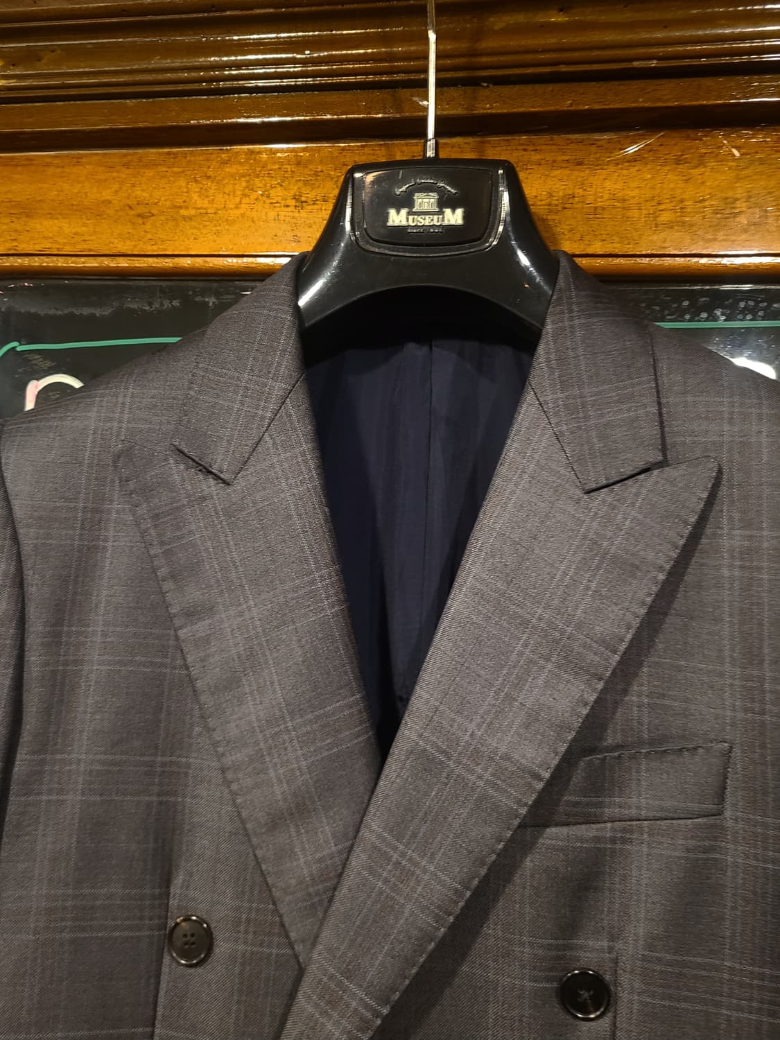 타임옴므 제냐 원단 더블브레스티드자켓 상품이미지2