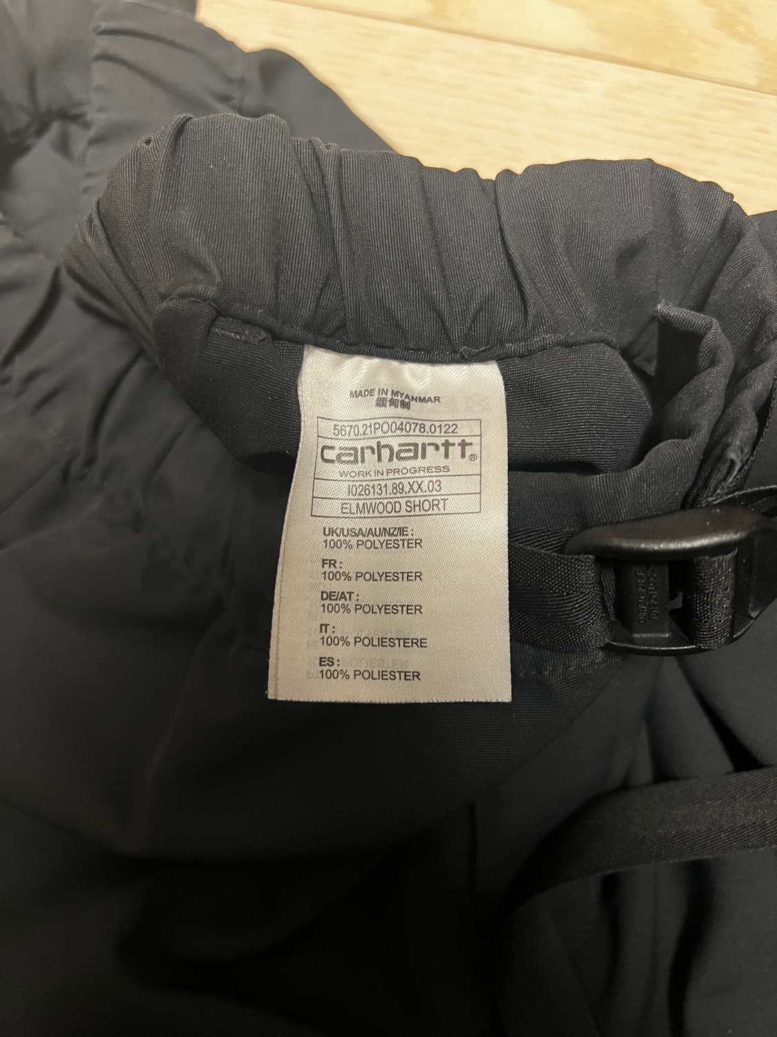 칼하트 엘름우드 자켓 블랙 S 상품이미지10