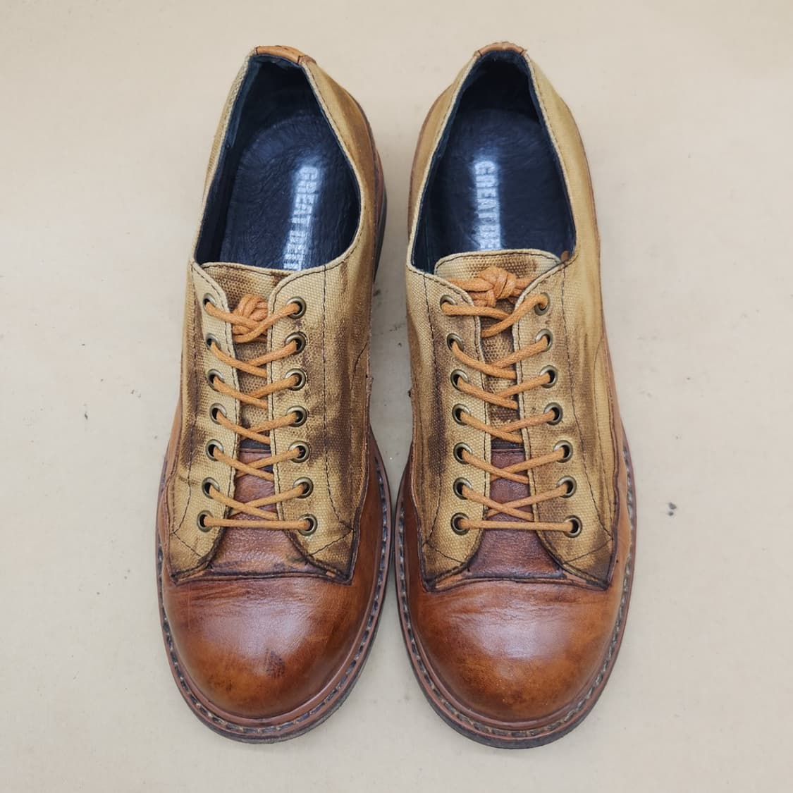 GREAT DEITY 잉글랜드 남성수제화 실사이즈 275 상품이미지2