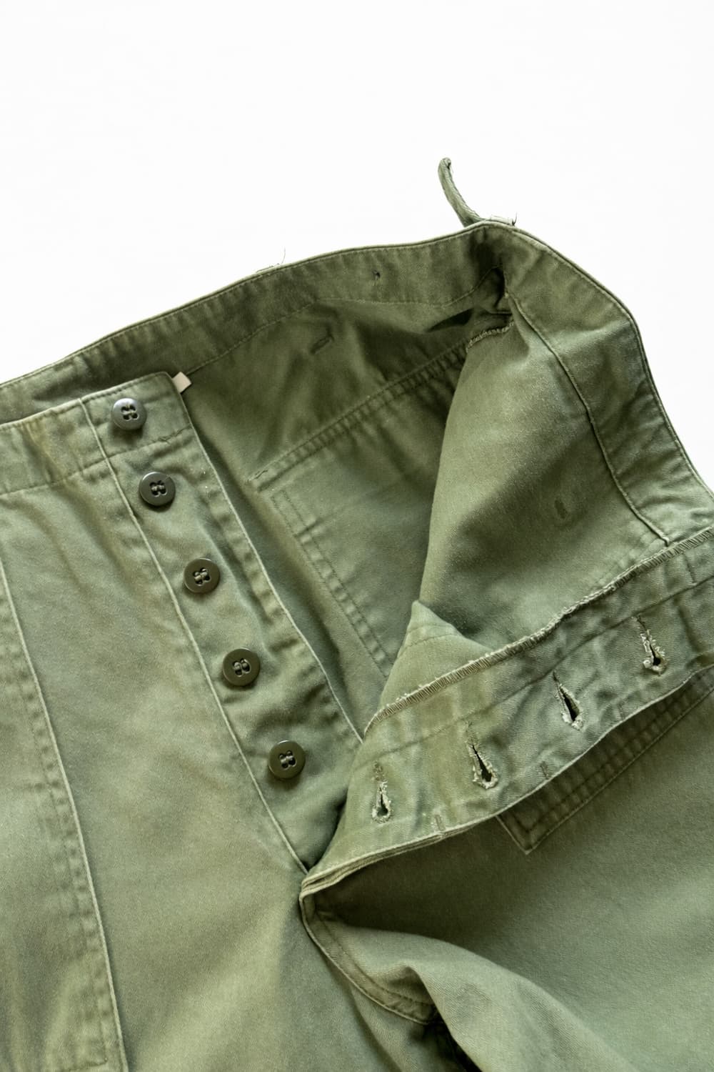 Early 60s 미군 OG 107 퍼티그 팬츠 ~36" 전기형 상품이미지3