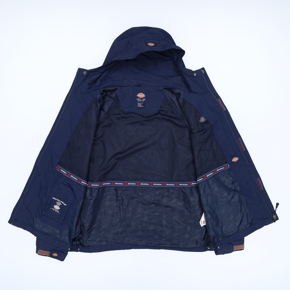 [M] 디키즈 올드스쿨 빈티지 후드 바람막이 점퍼 네이비 3842 상품이미지3
