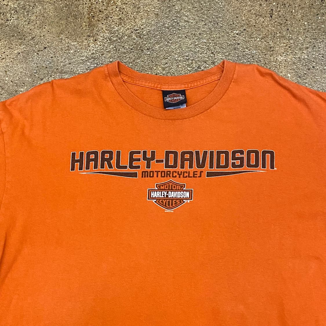 미국 빈티지 할리데이비슨 로고 프린팅 반팔티 티셔츠 상품이미지4
