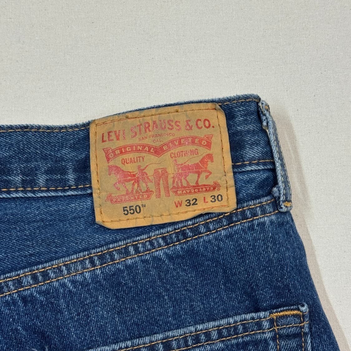 32inch) 리바이스 550 릴렉스 핏 데님 청바지 W11 상품이미지3