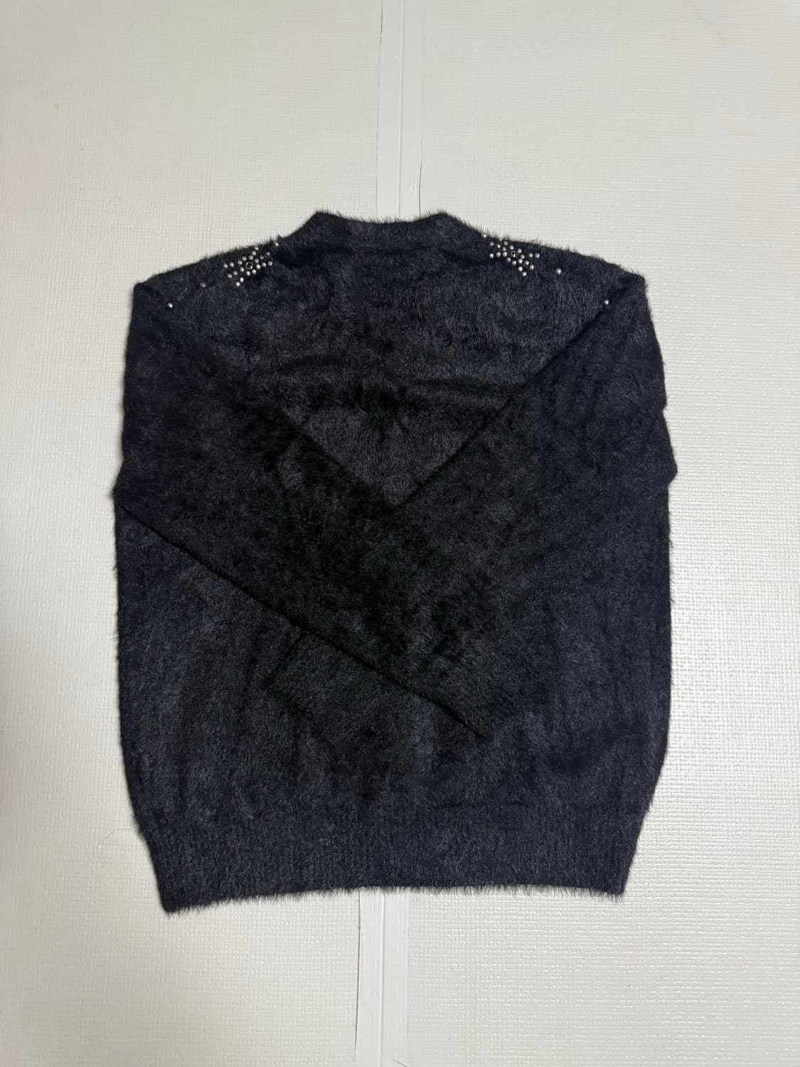 ESEELMI AMERICAN STUD ANGORA CARDIGAN 상품이미지3