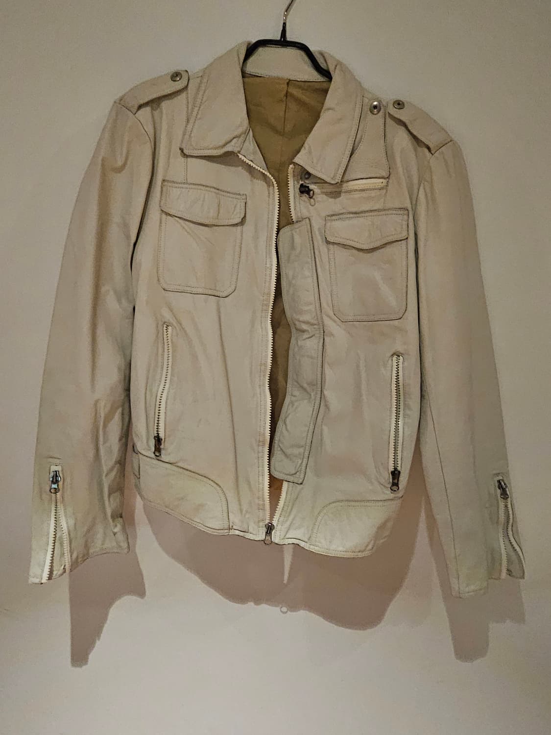 빈티지 가죽자켓 상품이미지1