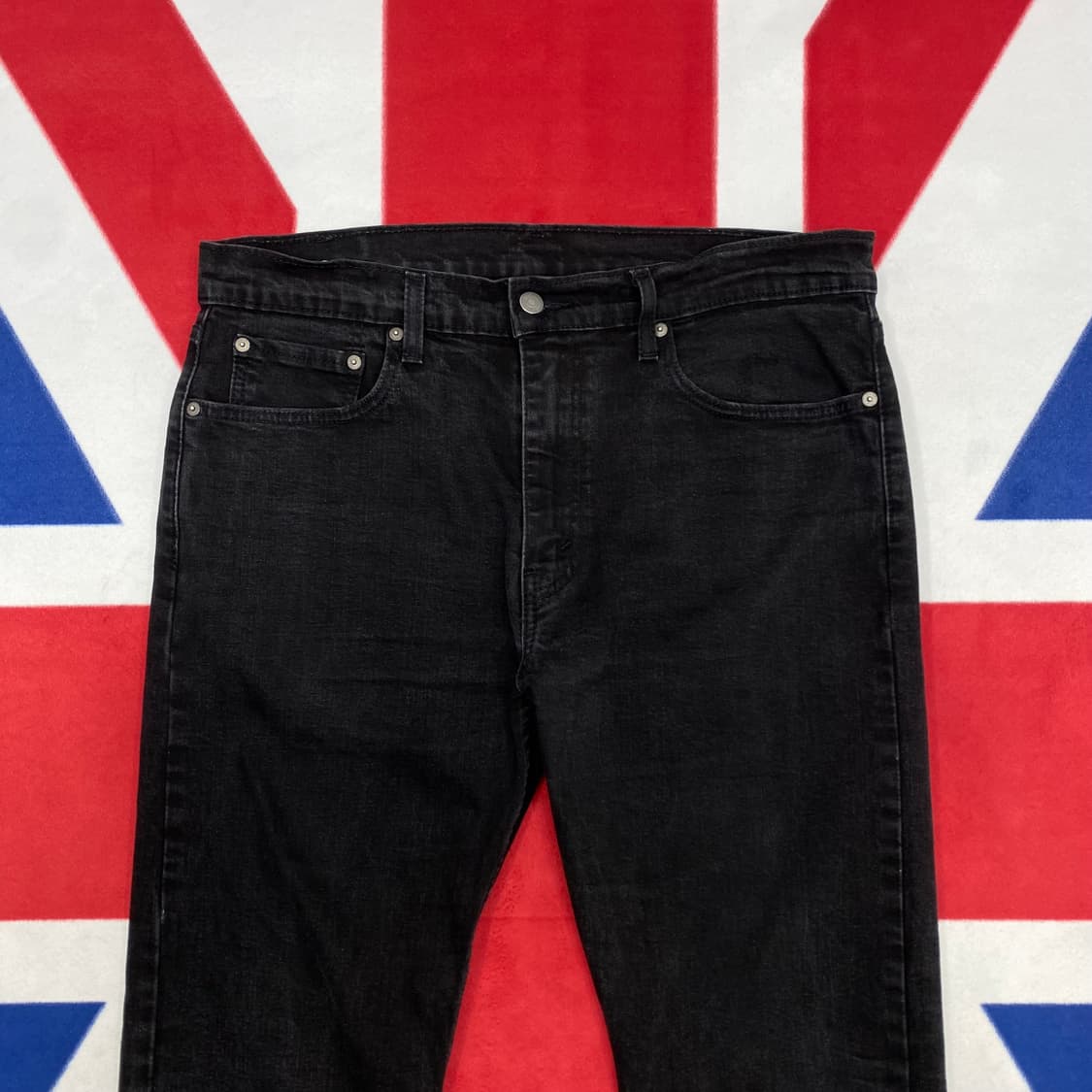 리바이스 502 흑청데님팬츠 36 상품이미지2