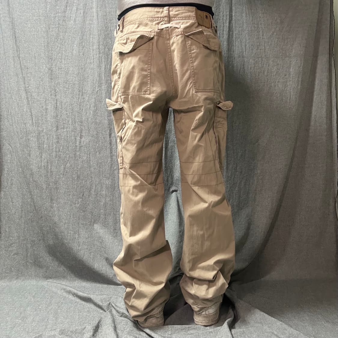 와이드 카코 팬츠 베이지 상품이미지1