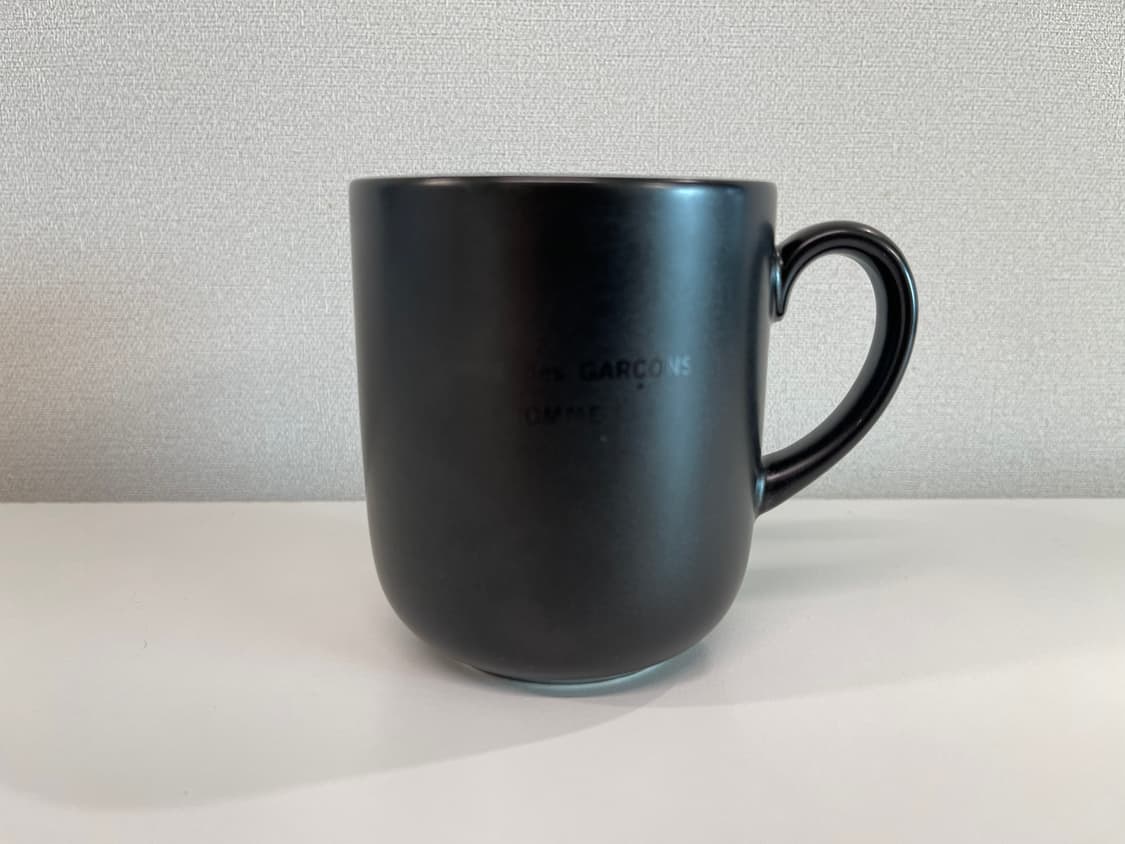 꼼데가르송 옴므 90s 머그 컵 블랙 1번 AD1990 상품이미지1