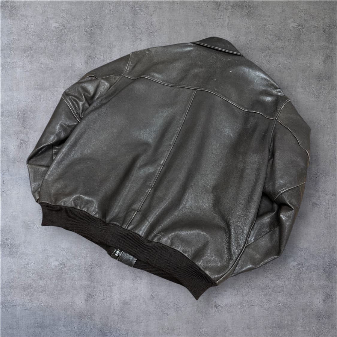 USA made)엘엘빈(llbean) A-2 레더자켓 XL 상품이미지4